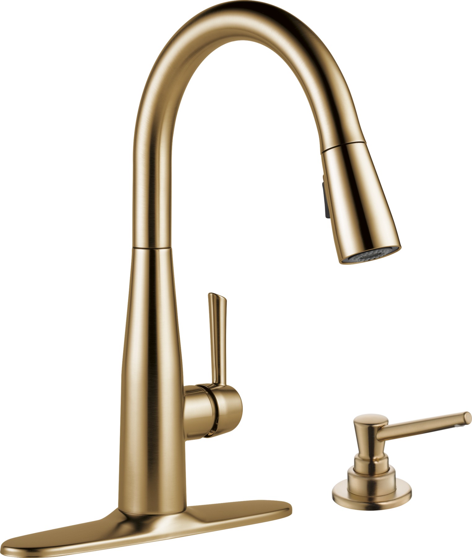 Pull-Down Kitchen with Soap Disp Bundle in Champagne Bronze — thumbnail 2
