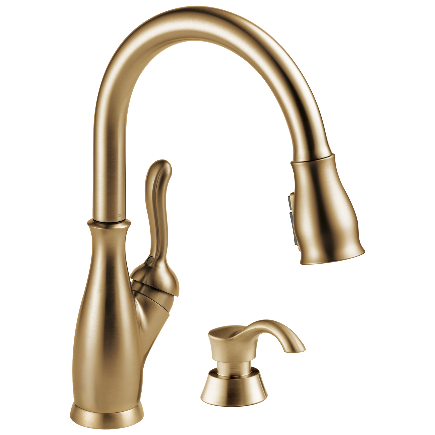 Pull-Down Kitchen with Soap Disp Bundle in Champagne Bronze — image 1