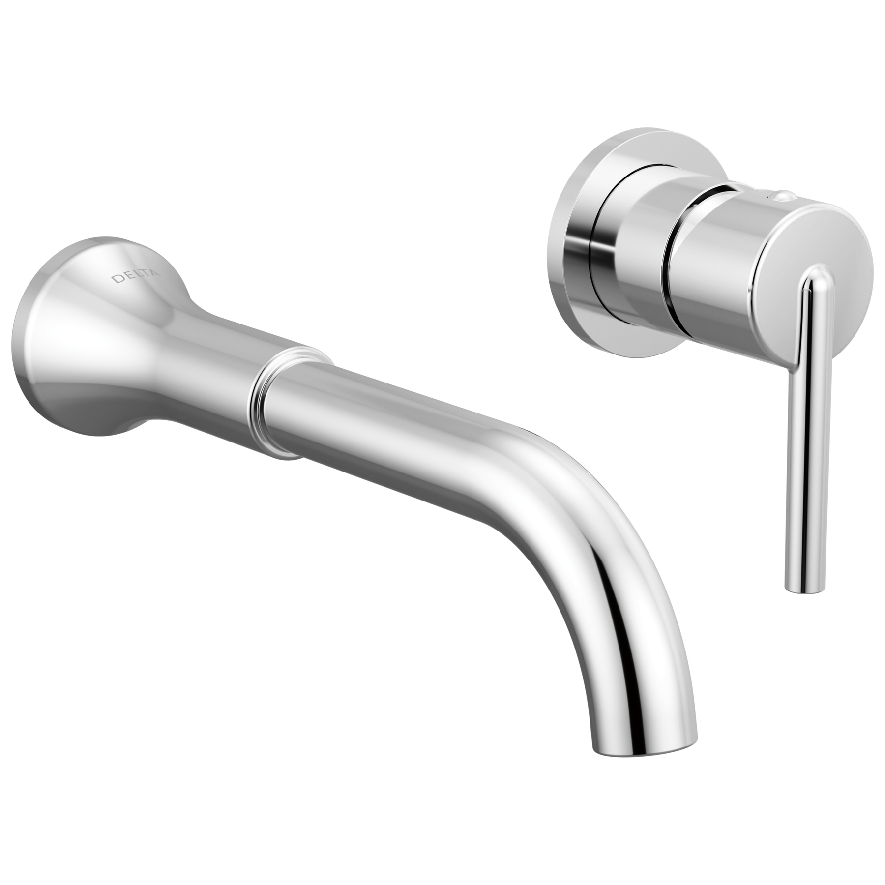 Single Handle Wall Mount Bathroom Faucet Trim in Chrome — image 1