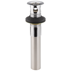 Two Handle Wall Mount Bathroom Faucet Trim in Chrome — thumbnail 3