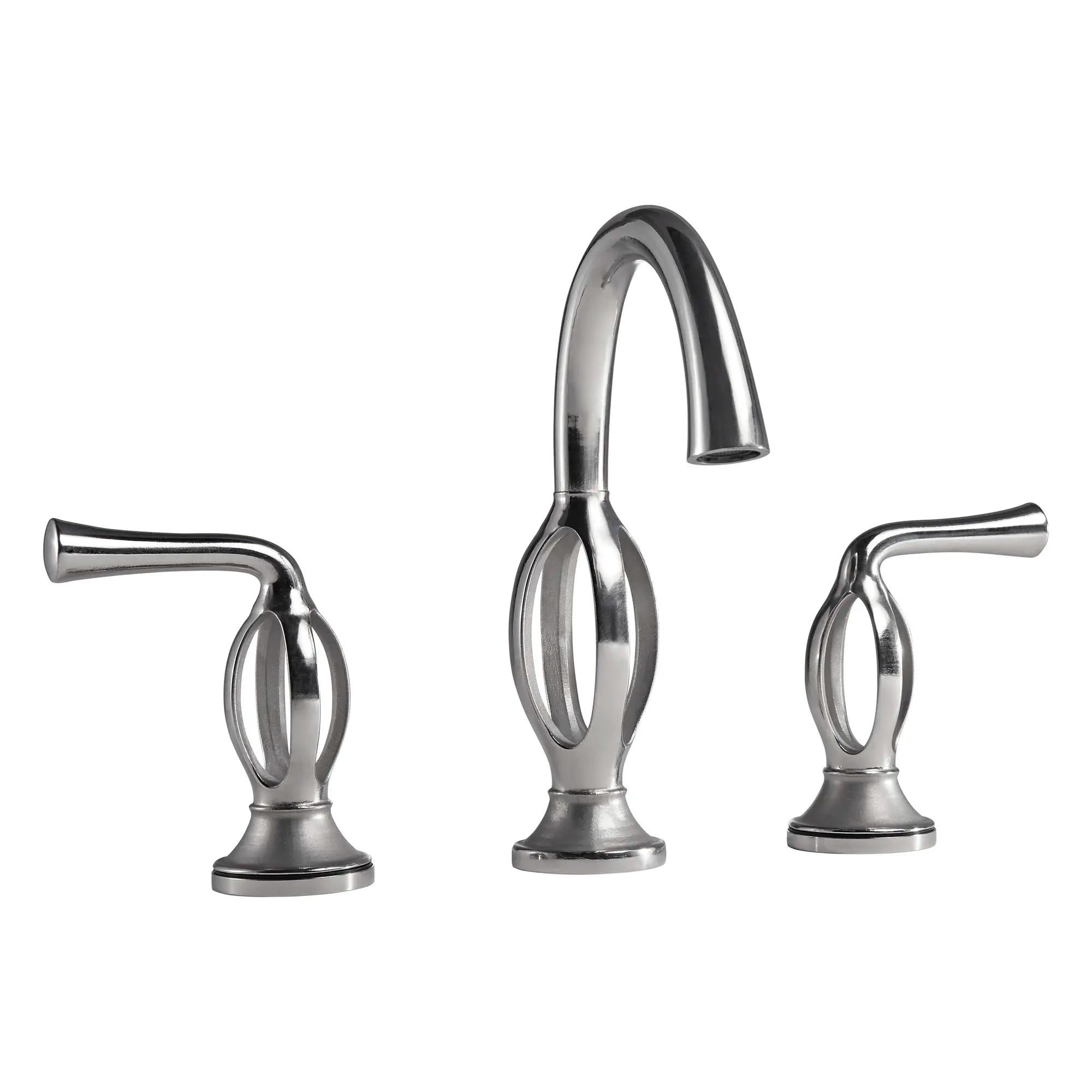 Trope 2-Handle Widespread 3D Printed Bathroom Faucet with Lever Handles — thumbnail 3