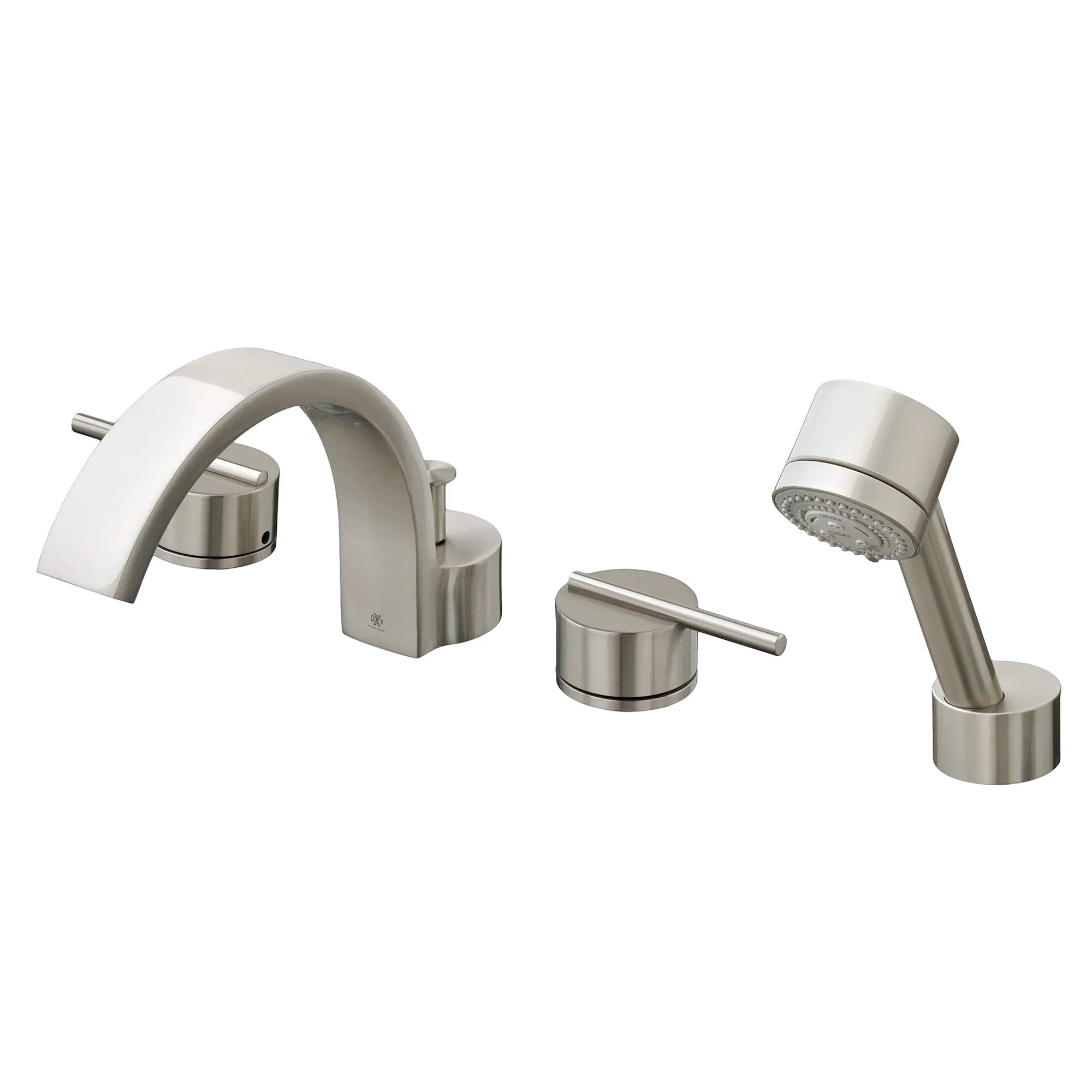 Rem 2-Handle Deck Mount Bathtub Faucet with Hand Shower