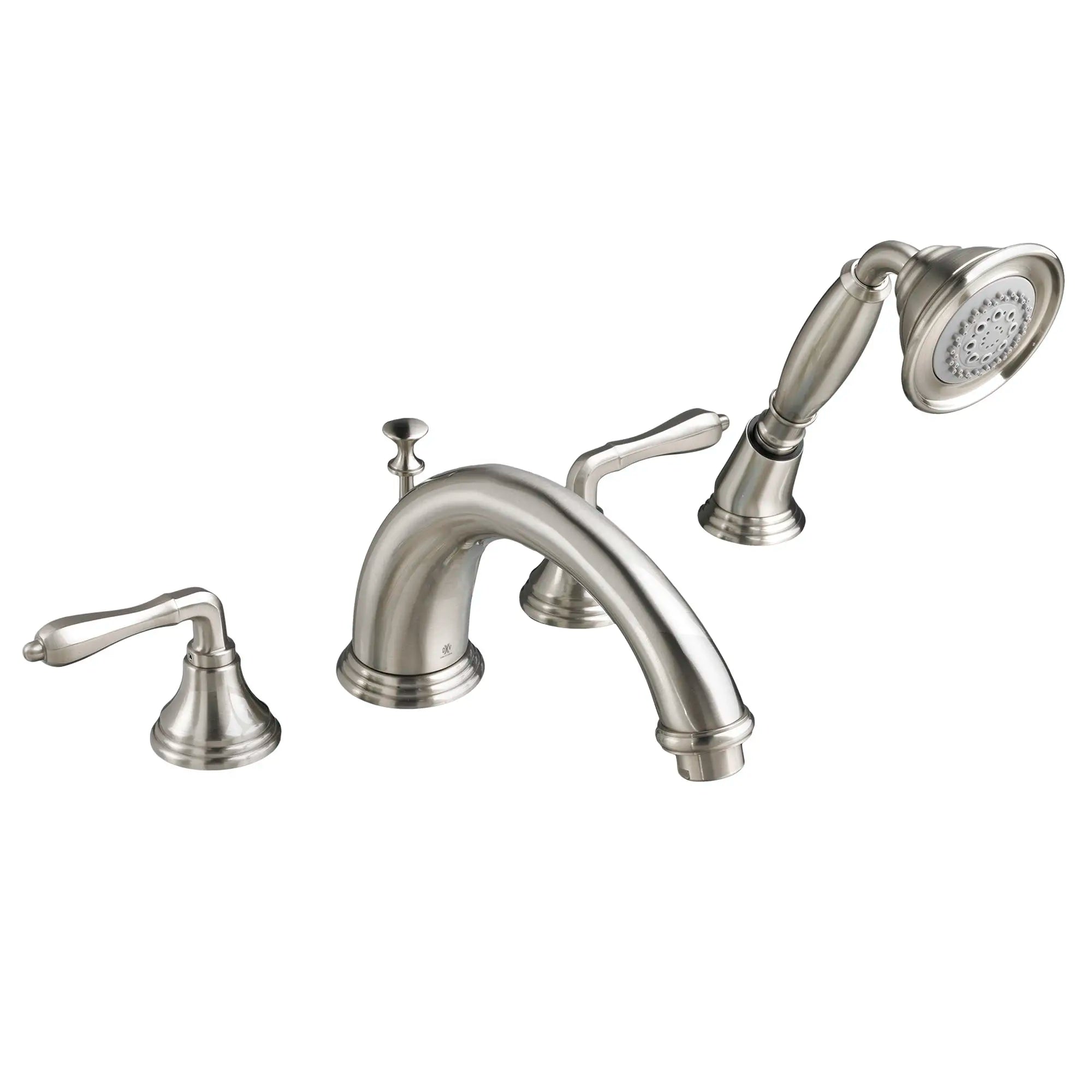 Ashbee 2-Handle Deck Mount Bathtub Faucet with Lever Handles — thumbnail 2
