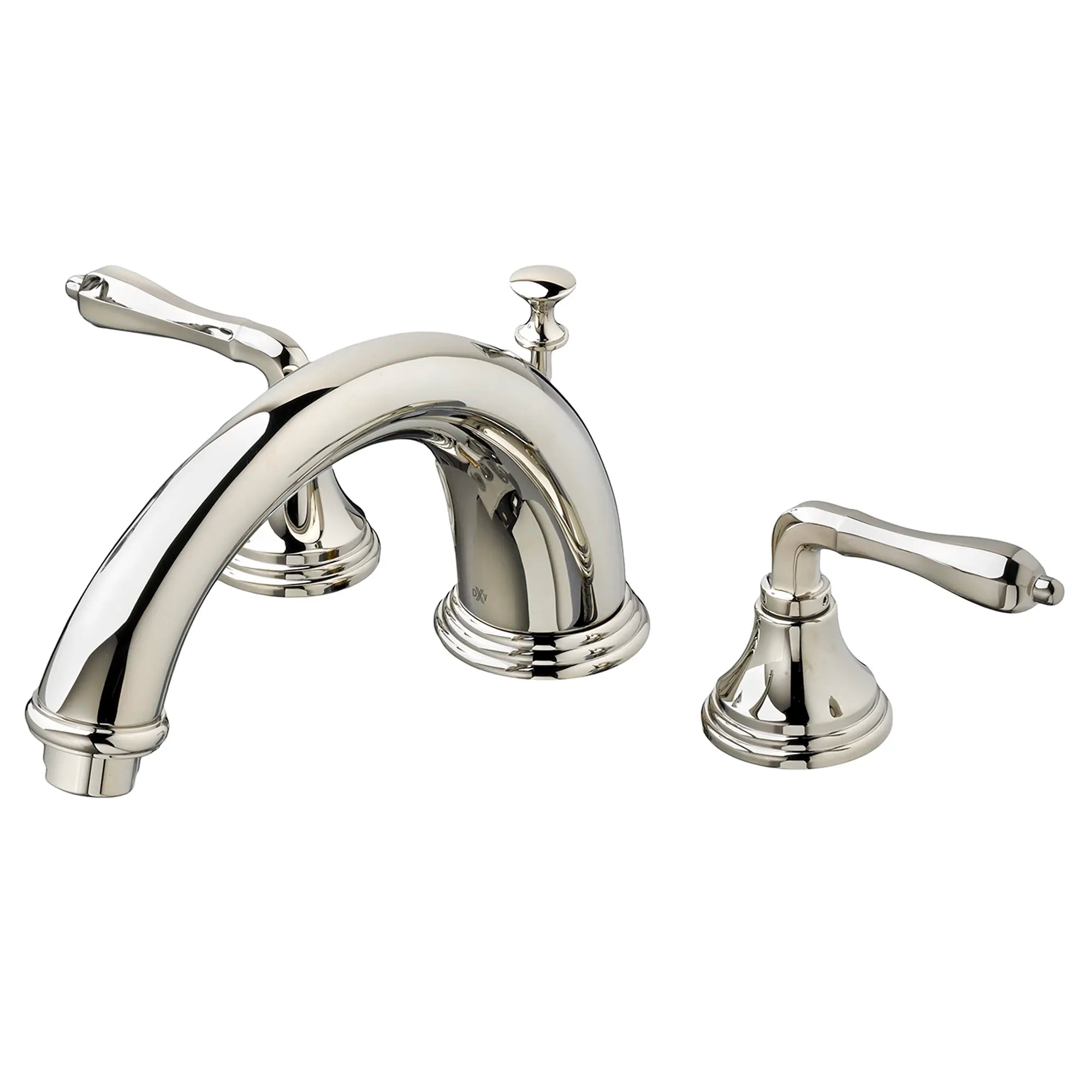 Ashbee 2-Handle Deck Mount Bathtub Faucet with Hand Shower and Lever Handles — thumbnail 2