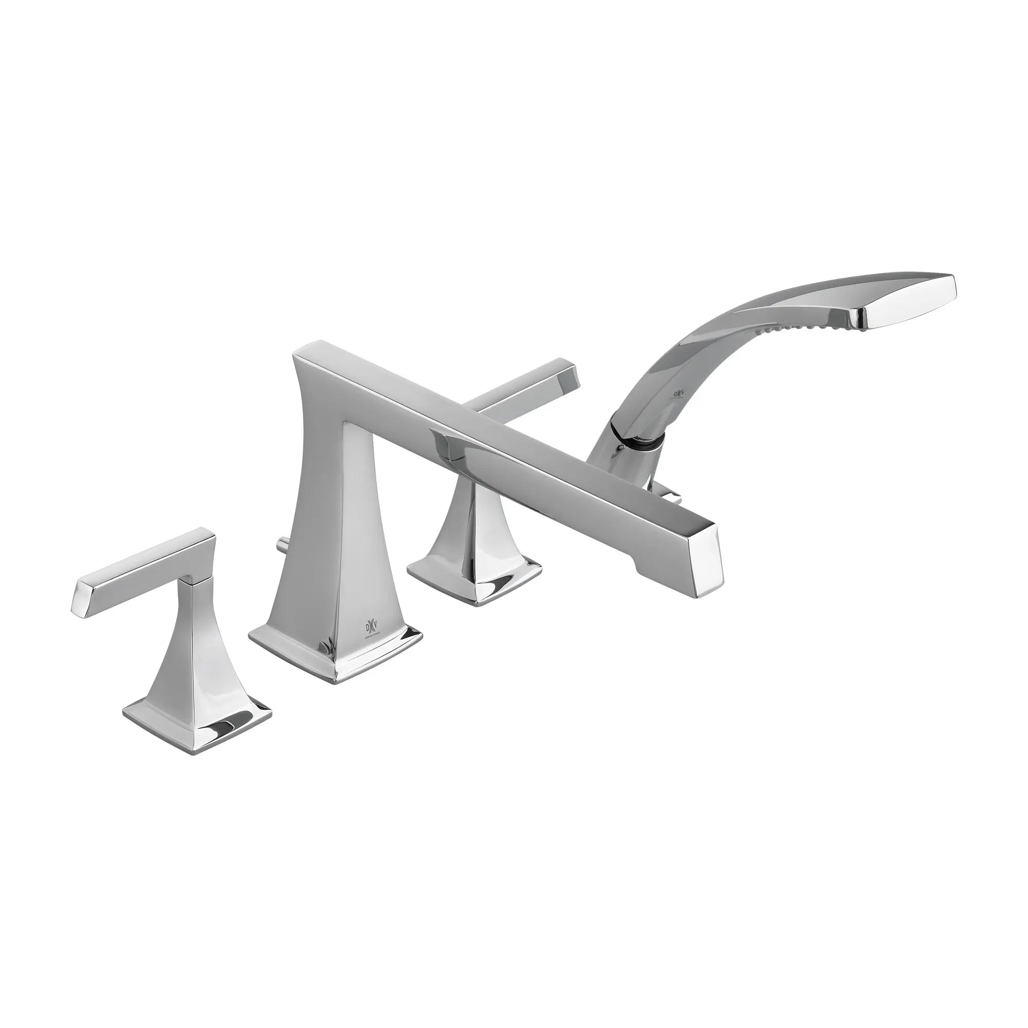Keefe Deck Mount Bathtub Faucet with Hand Shower — image 1