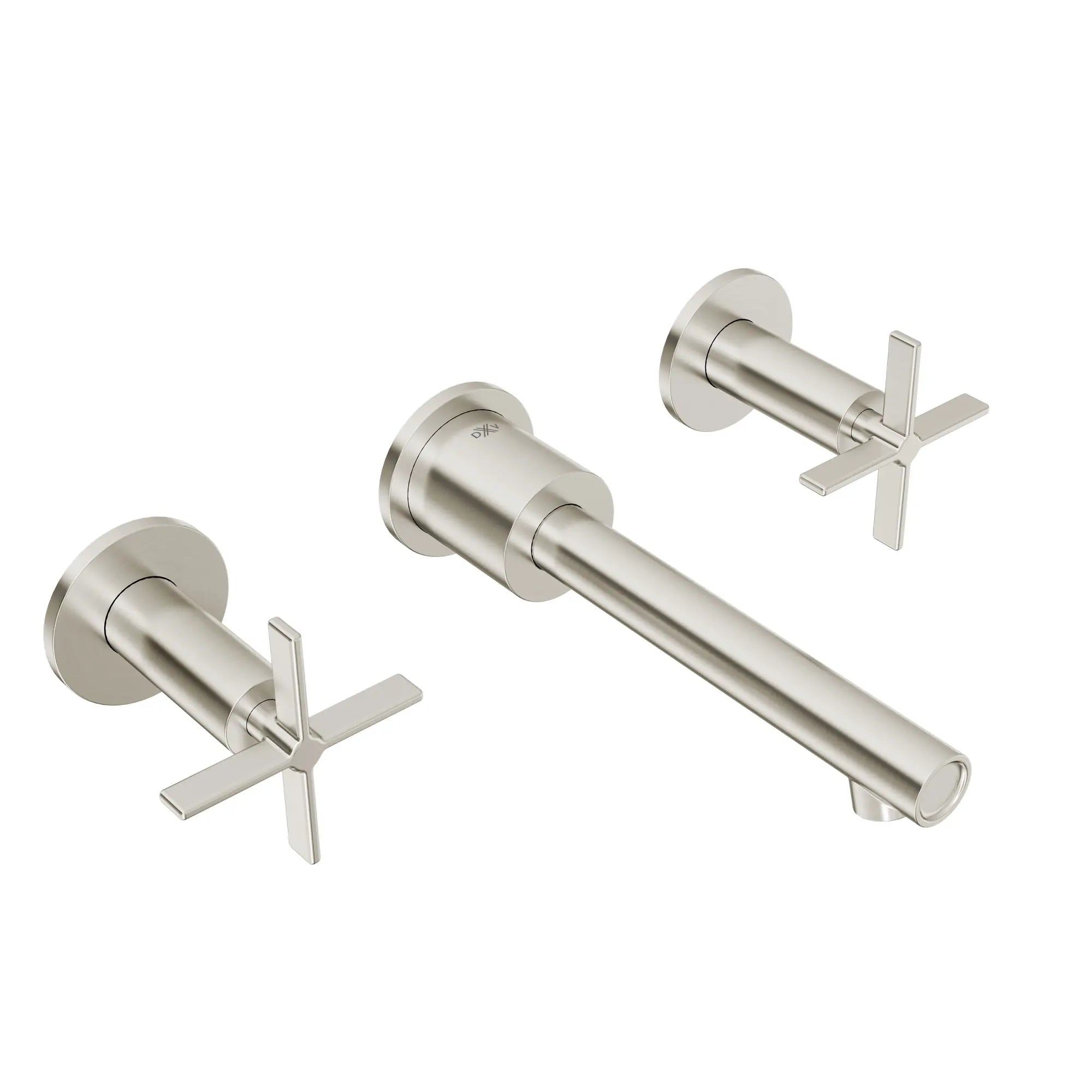 Percy® 2-Handle Wall Mounted Bathroom Faucet with Cross Handles