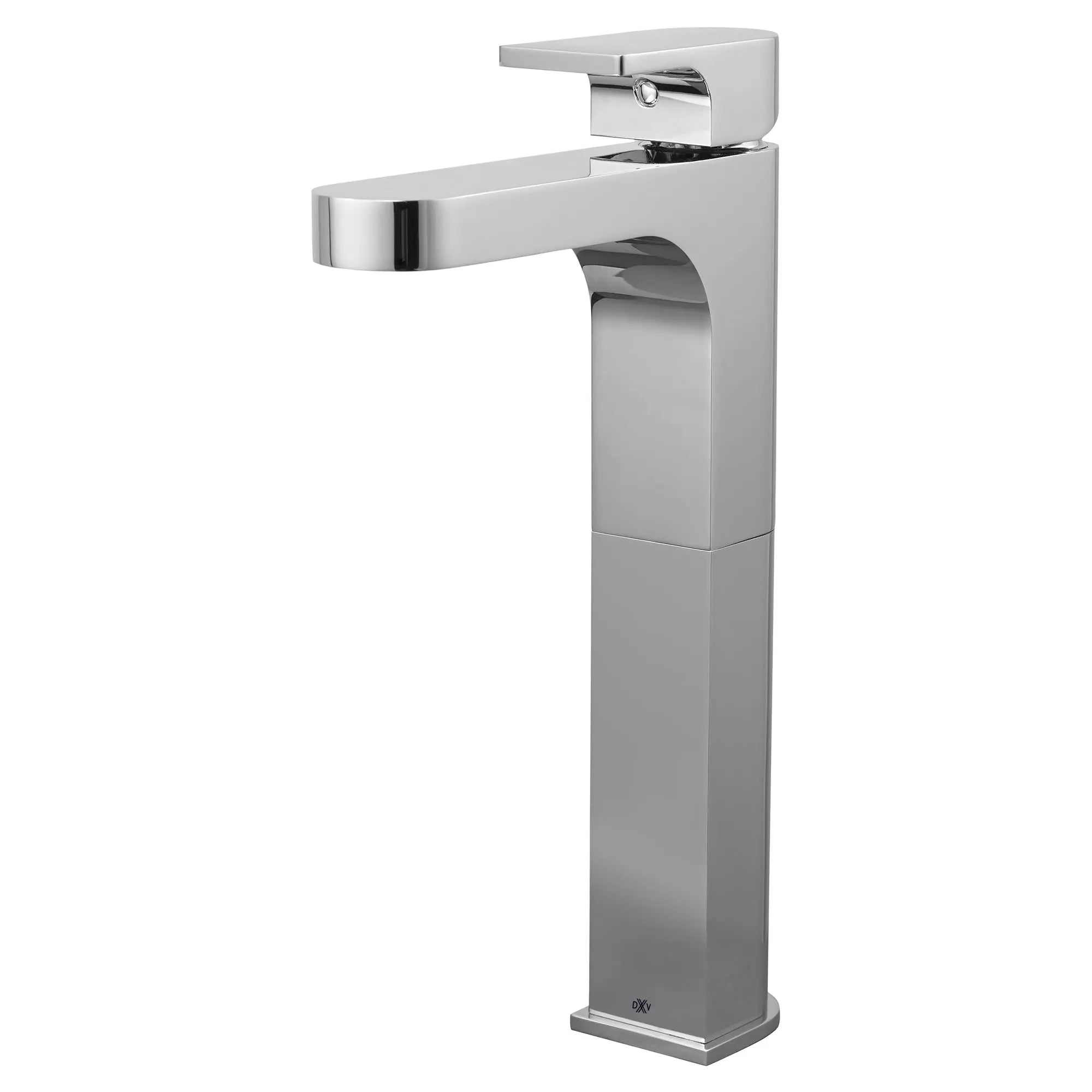Equility® Single Handle Vessel Bathroom Faucet with Indicator Markings and Lever Handle — thumbnail 2