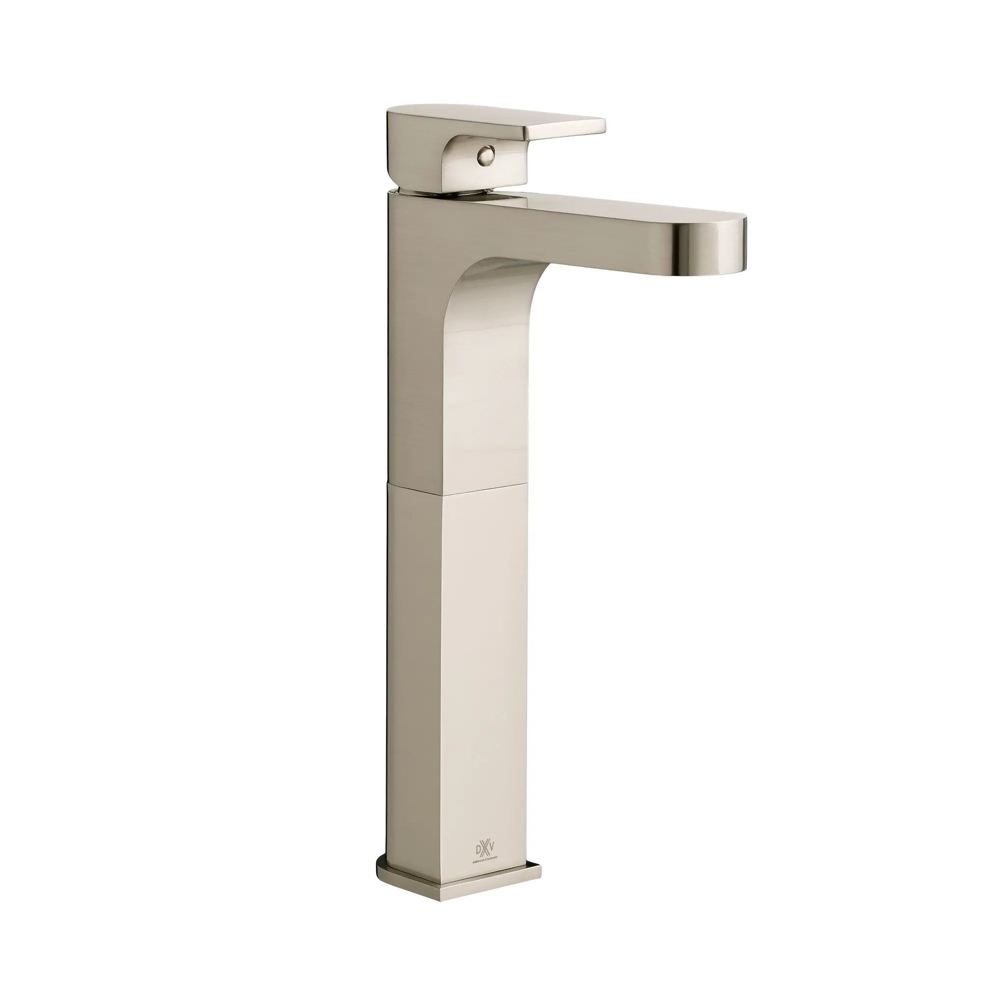 Equility® Single Handle Vessel Bathroom Faucet with Indicator Markings and Lever Handle
