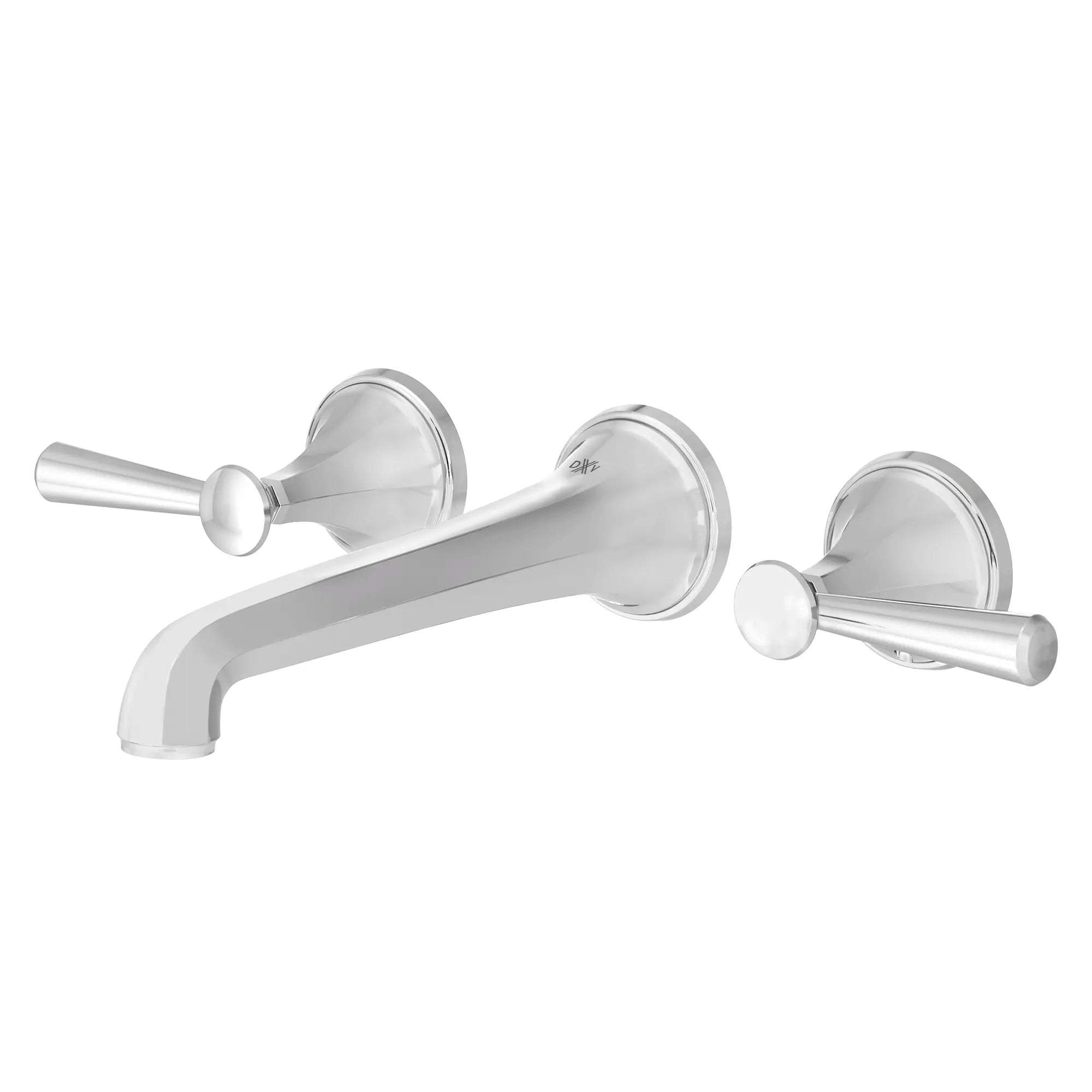 Fitzgerald 2-Handle Wall Mount Widespread Bathroom Faucet with Lever Handles — image 1