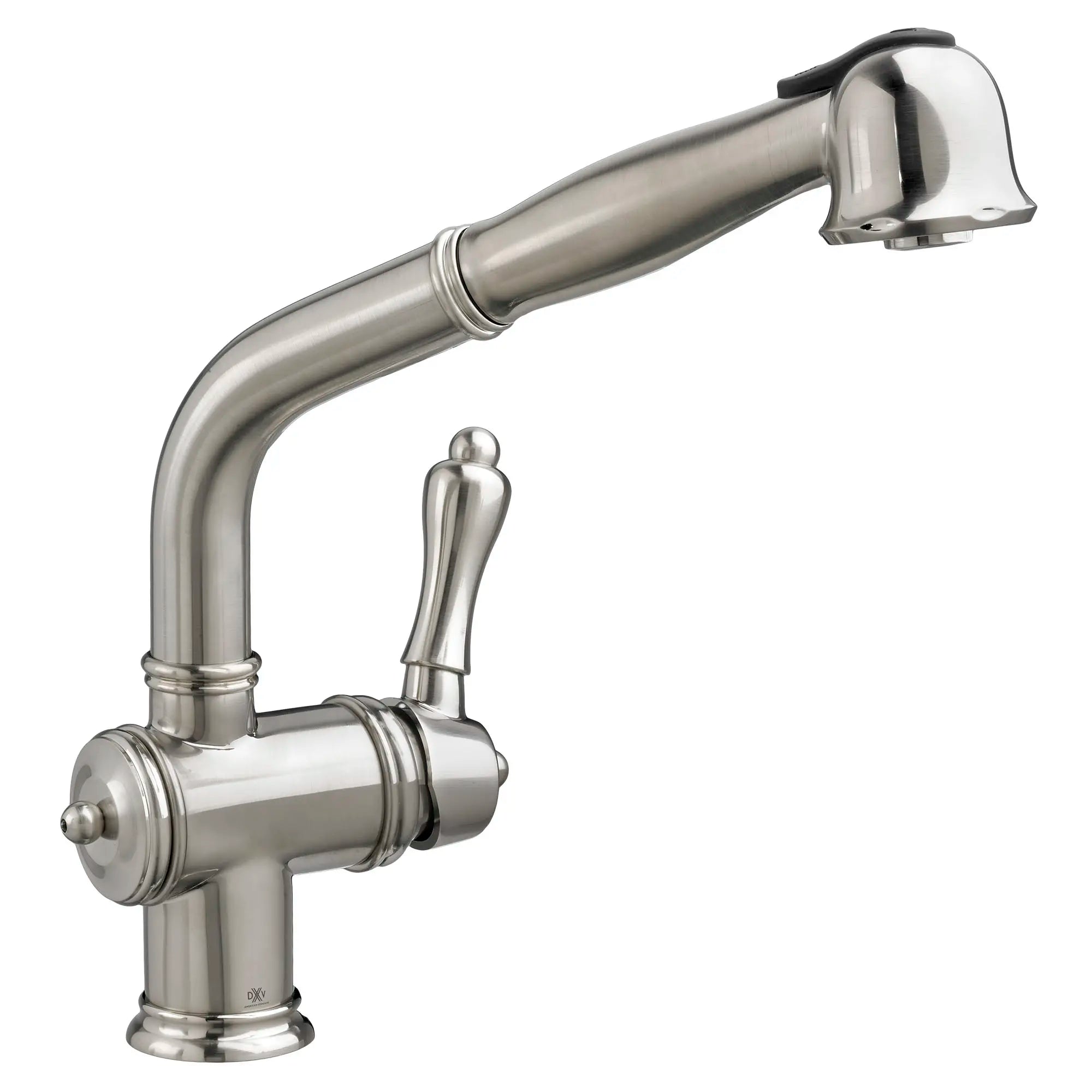 Victorian Single Handle Pull-Out Kitchen Faucet with Lever Handle