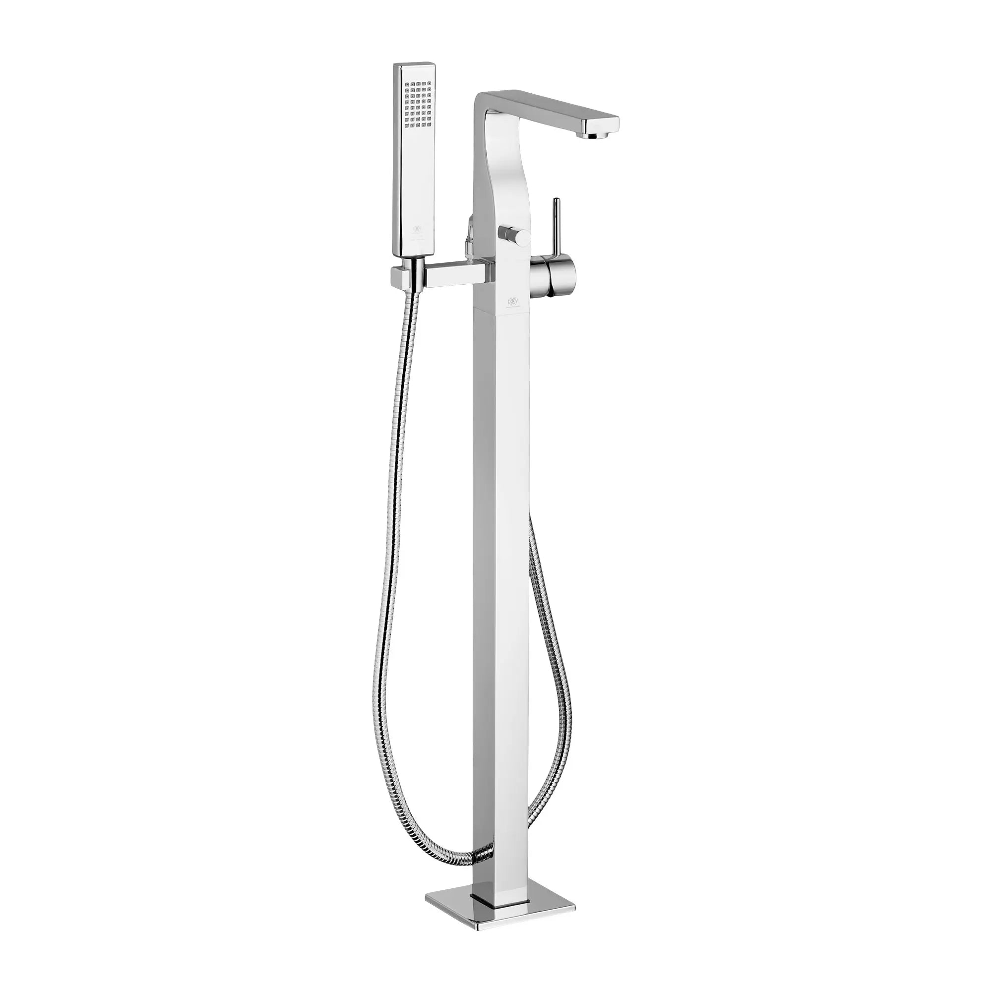 Square Floor Mount Bathtub Faucet — image 1