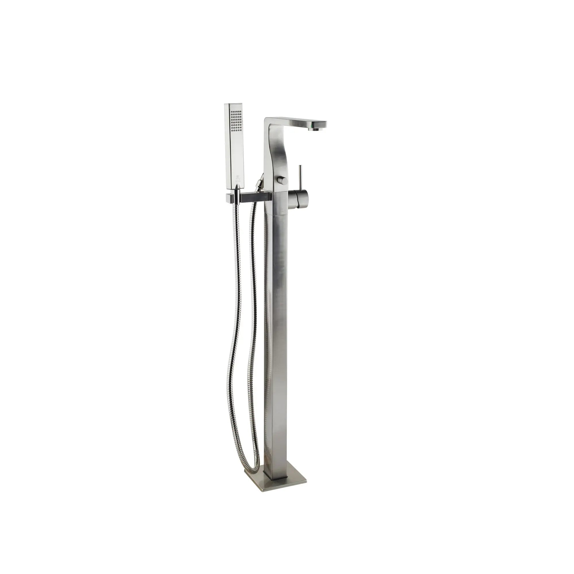 Square Floor Mount Bathtub Faucet — thumbnail 3
