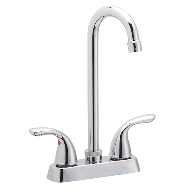Elkay Everyday Bar Deck Mount Faucet and Lever Handles Chrome