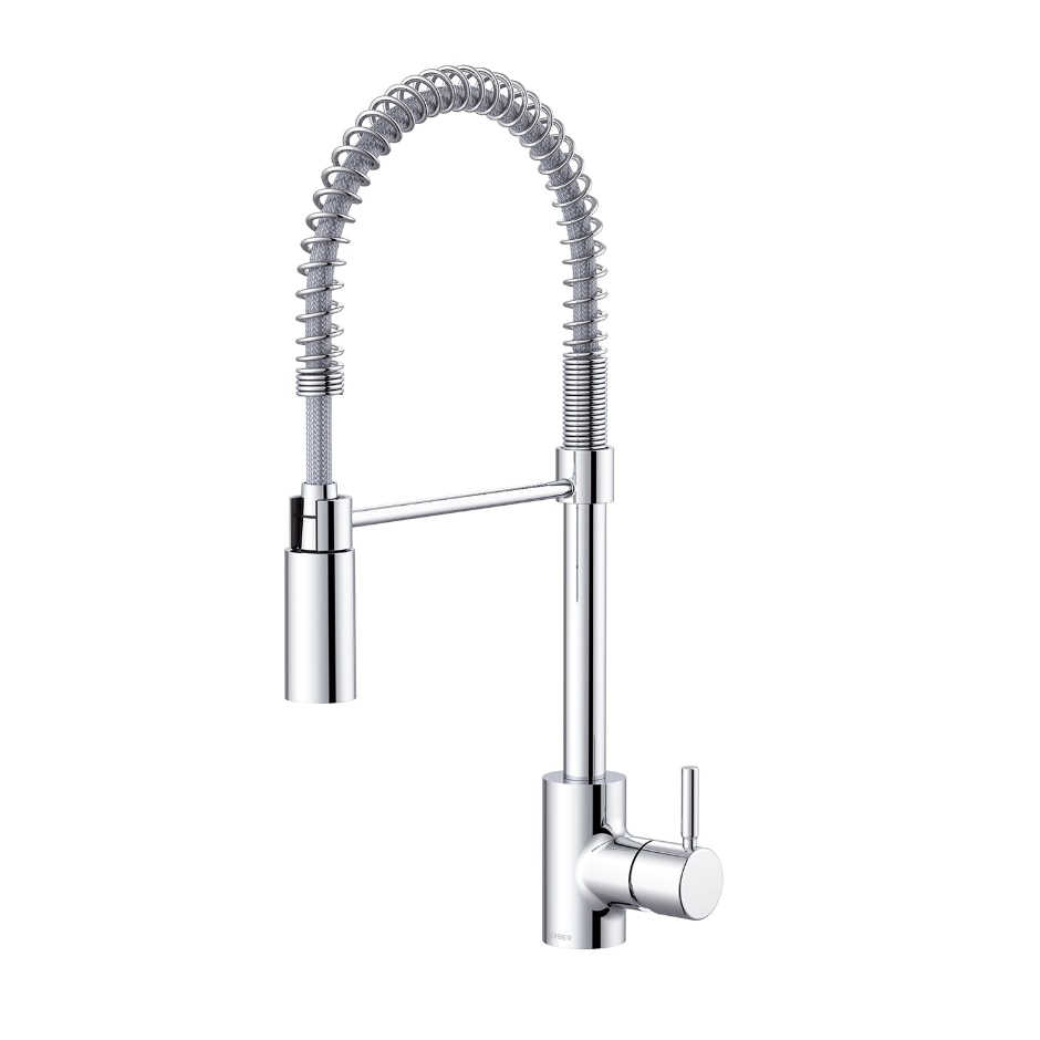 The Foodie® Pre-Rinse Single Handle Spring Kitchen Faucet, 1.75 gpm