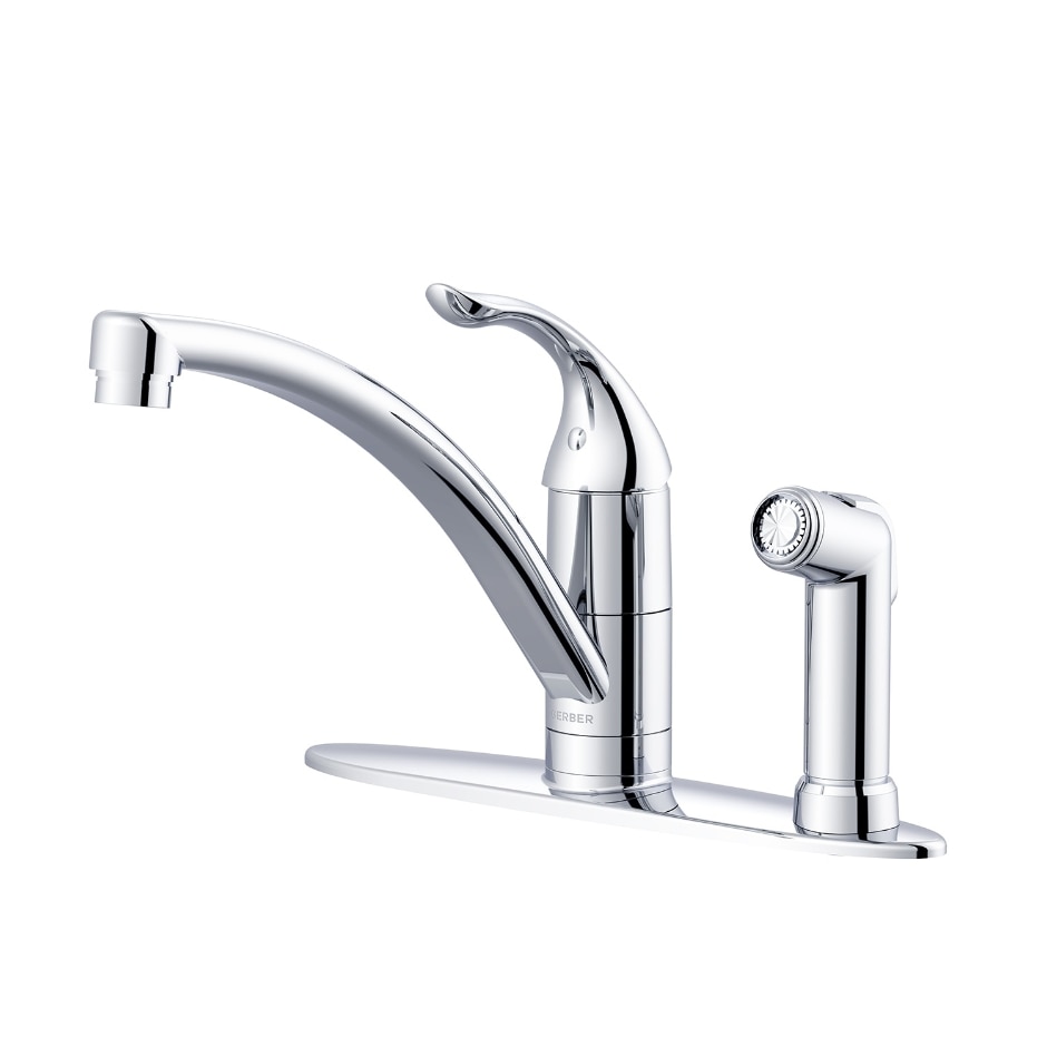 Viper™ Single Handle Kitchen Faucet w/ Spray on Deck Aeration/ Spray