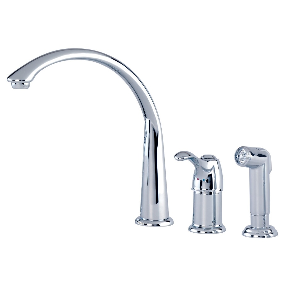 Allerton™ Single Handle Hi-Arc Kitchen Faucet w/ Sidespray