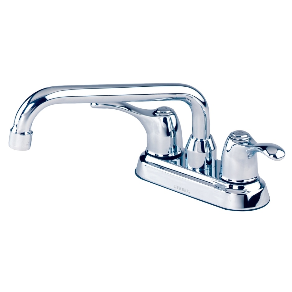 Allerton™ Two Handle Laundry Faucet 4" Centers 8" Spout — image 1
