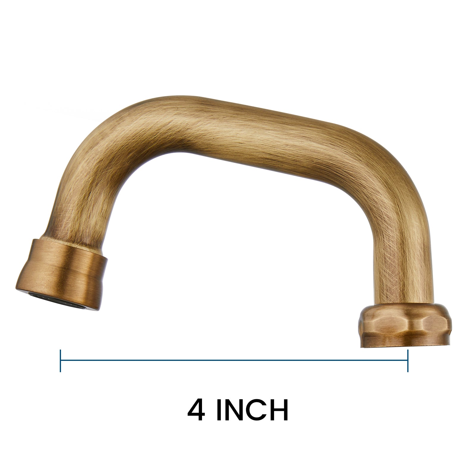 gotonovo Wall Mount Kitchen Faucet Parts Only Replacement 4 Inch Spout — image 1
