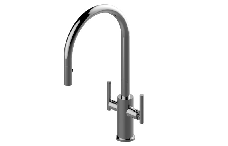 Graff Sospiro Contemporary Two-Handle Single-Hole Kitchen Faucet — image 1