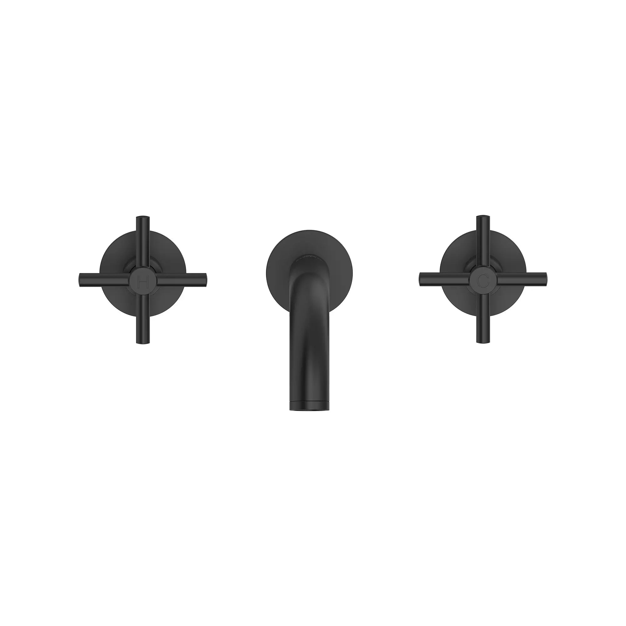 Atrio Cross Handles for Bathroom Sink Faucet (Pair) — thumbnail 3