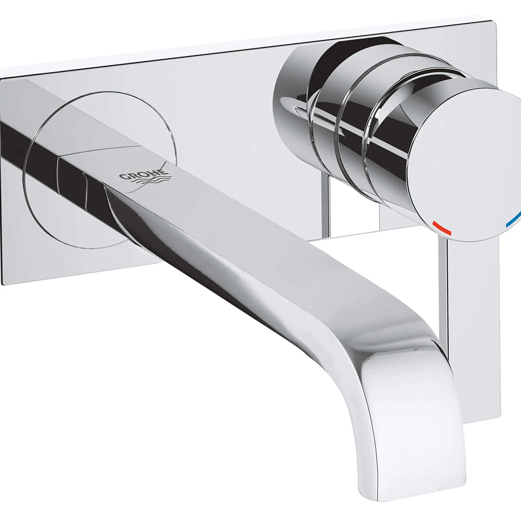 Single-Handle 2-Hole Wall Mount Vessel Medium Bathroom Faucet - 1.5 GPM — image 1