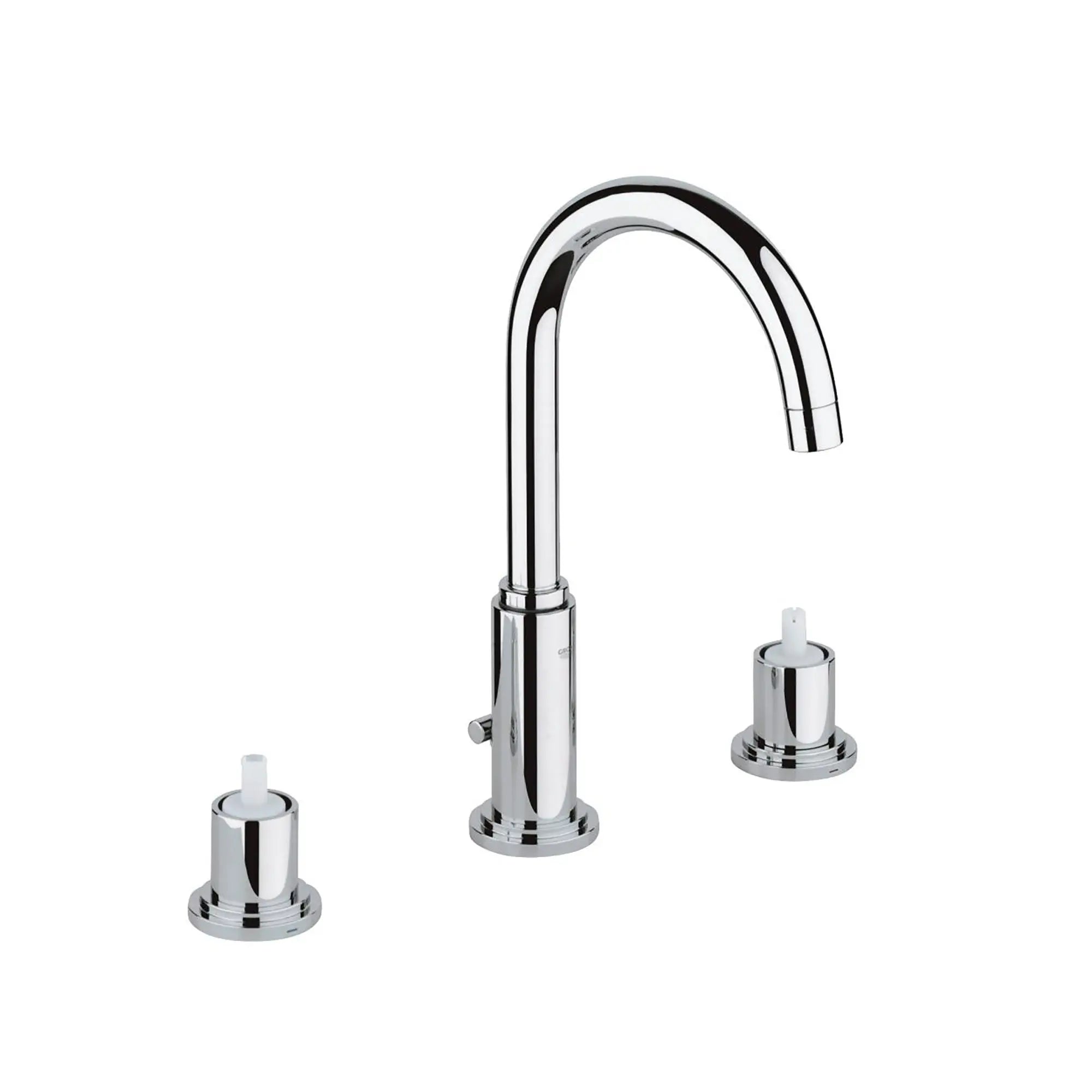 8 in. Widespread 2-Handle High Spout Bathroom Faucet - 1.5 GPM — thumbnail 2