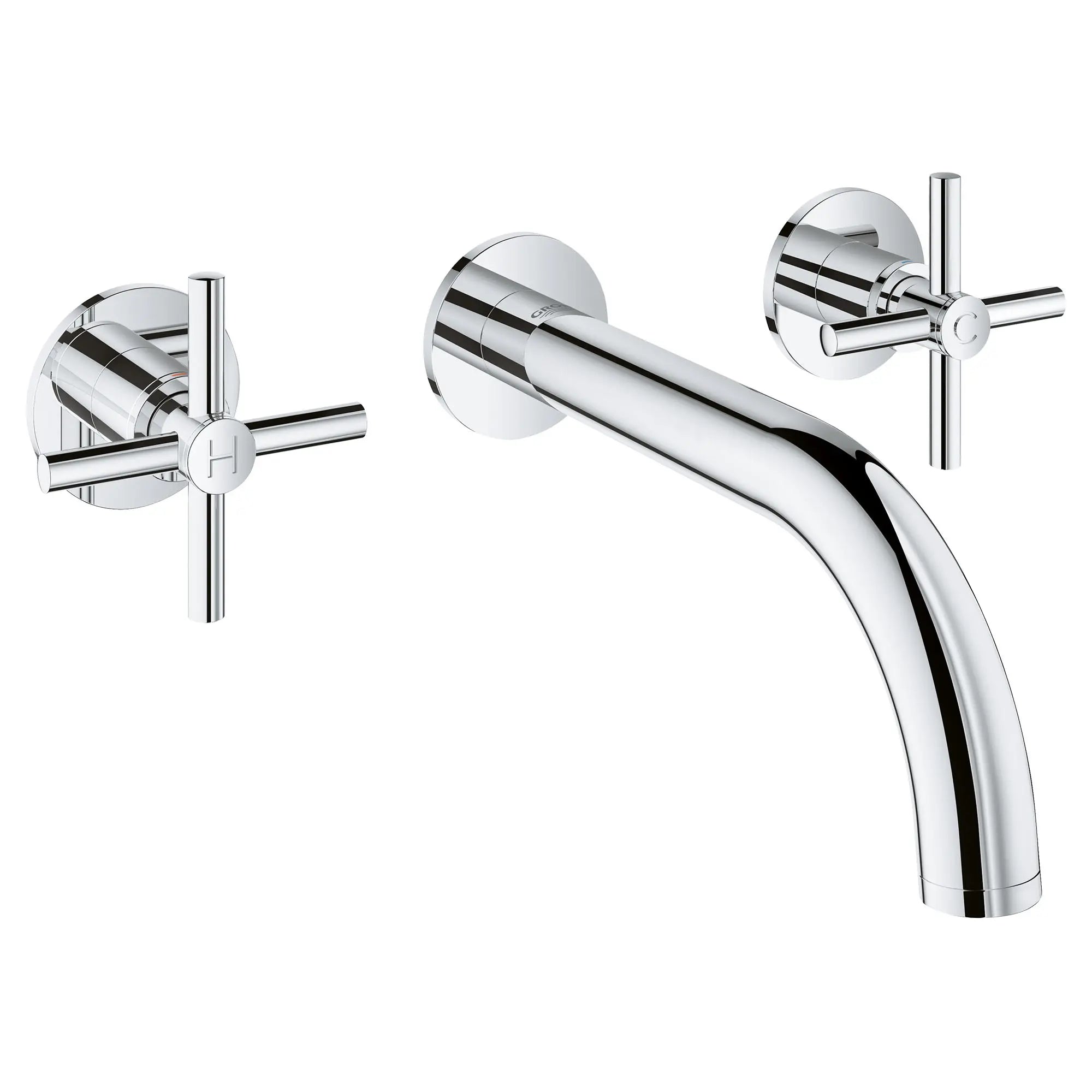 2-Handle Wall-Mount Faucet 1.2 GPM — thumbnail 2