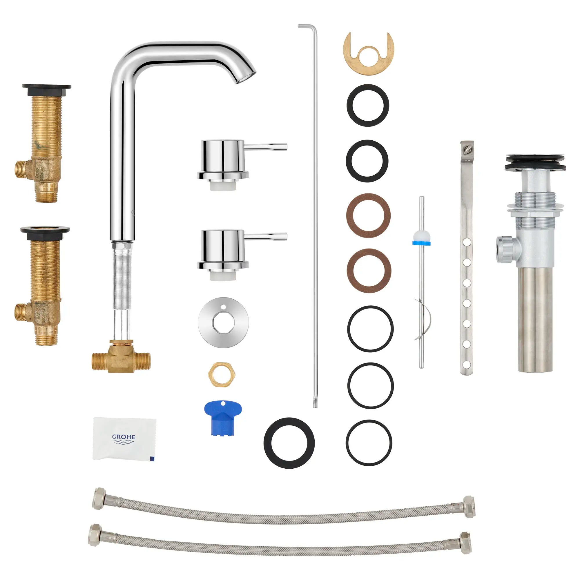 8-inch Widespread 2-Handle M-Size Bathroom Faucet, 1.2 GPM (4.5 L/min) — thumbnail 3