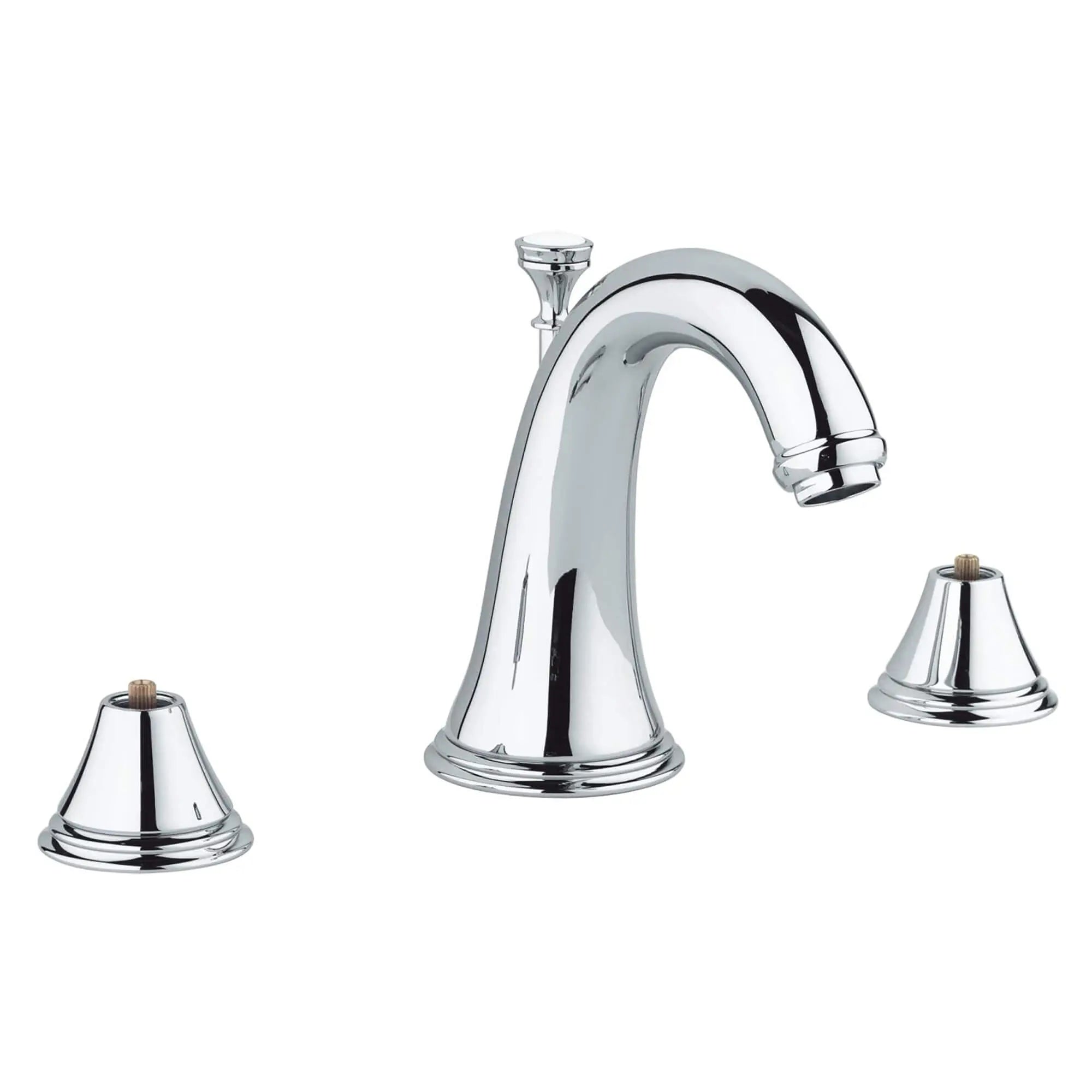 8 in. Widespread 2-Handle Mid Arc Bathroom Faucet - 1.5 GPM