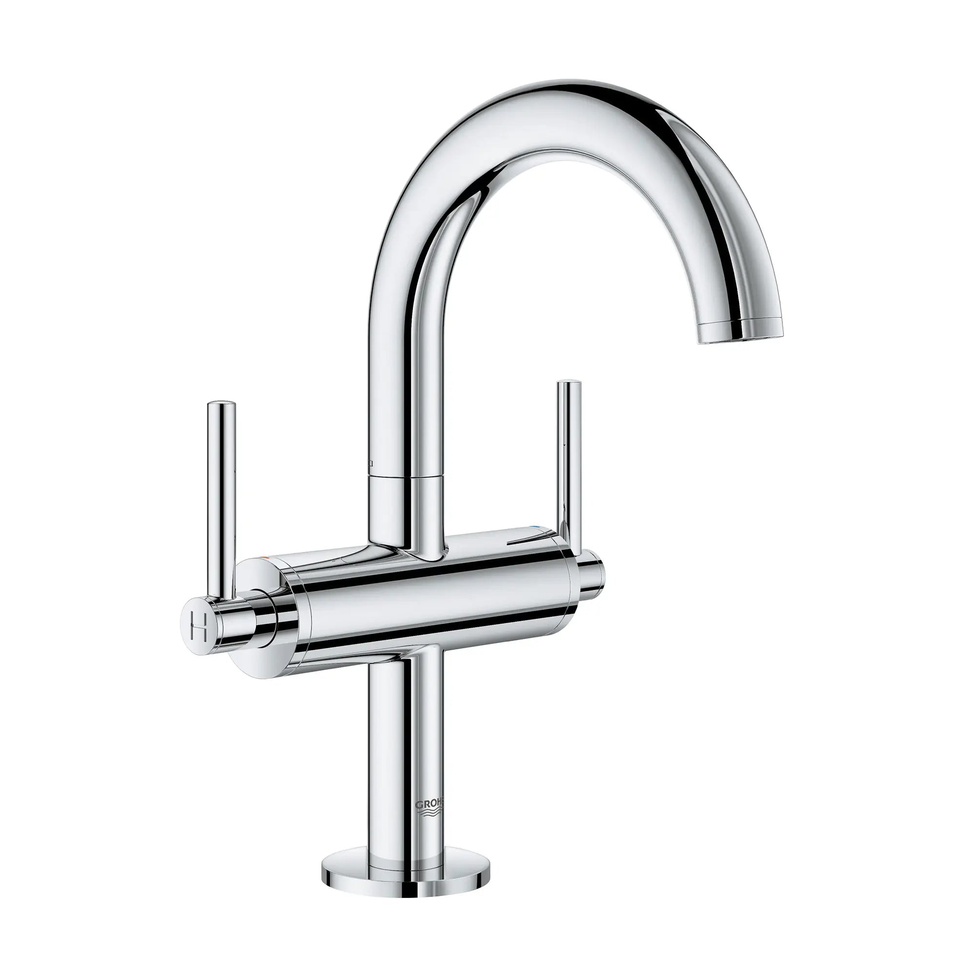 Single Hole Two-Handle M-Size Bathroom Faucet 1.2 GPM — thumbnail 3
