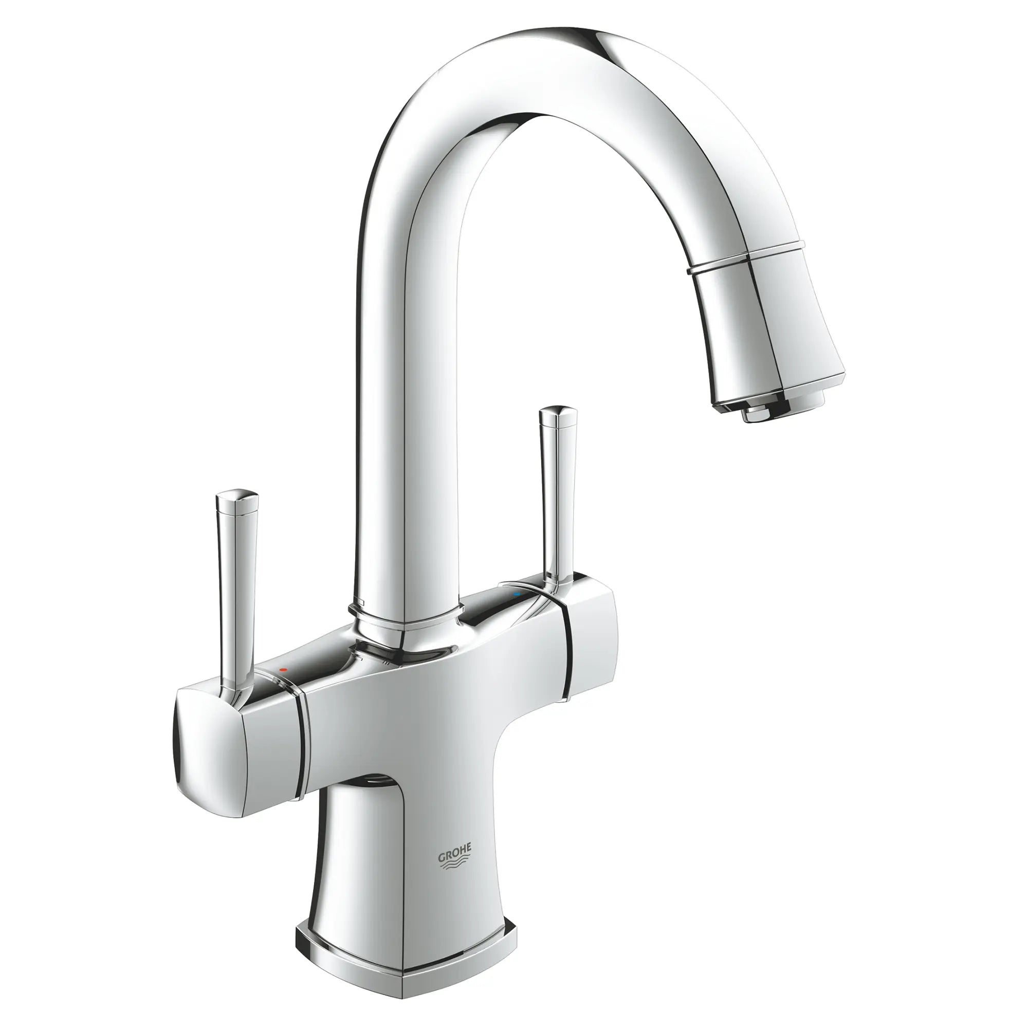 Single Hole 2-Handle L-Size Bathroom Faucet 1.2 GPM — image 1