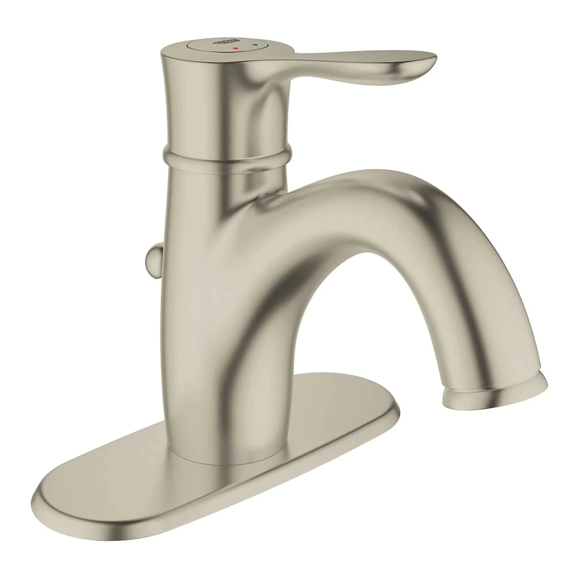 Centerset Single-Handle Single-Hole Bathroom Faucet With Escutcheon - 1.5 GPM — thumbnail 2