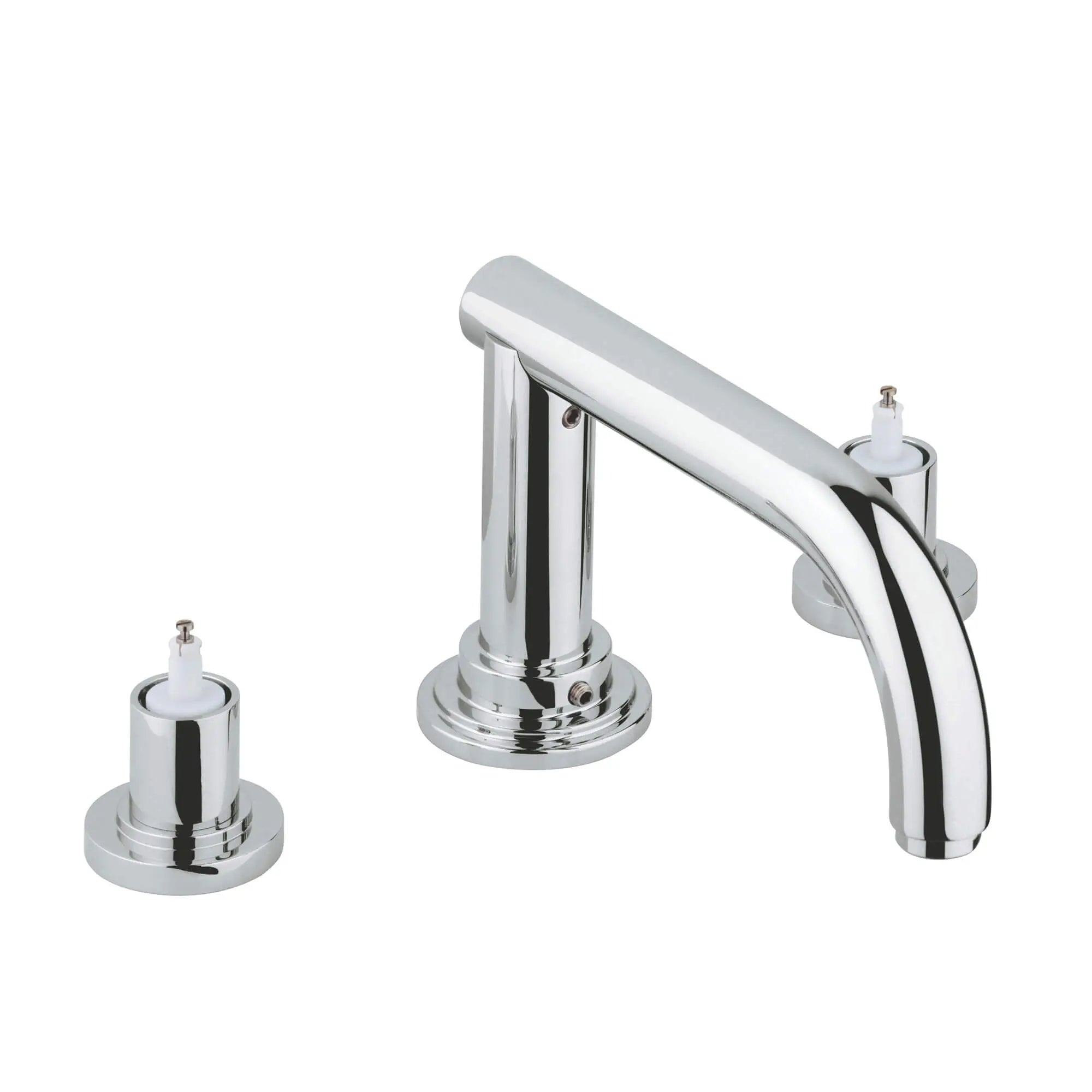 3-Hole 2-Handle Deck Mount Roman Tub Faucet — thumbnail 2