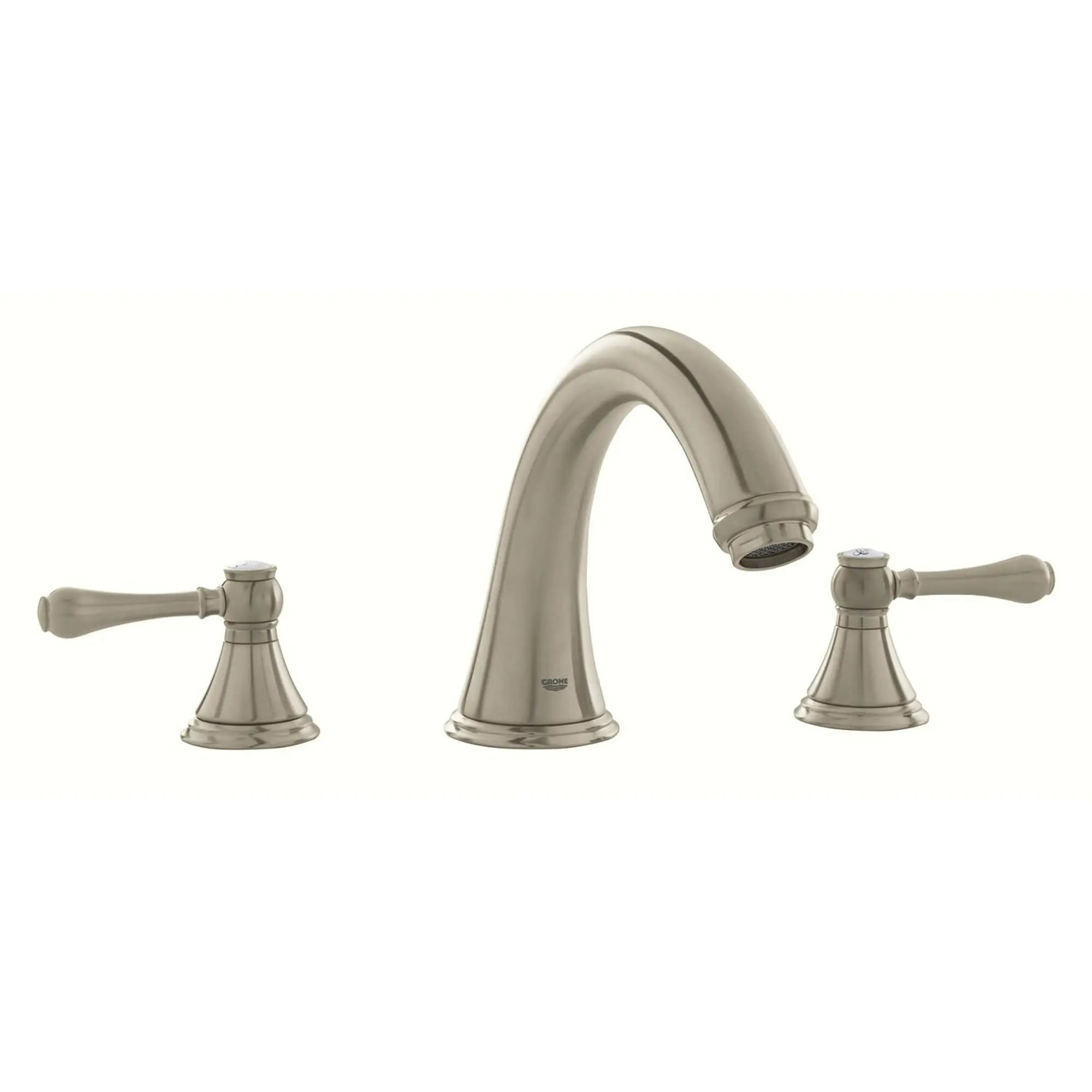 3-Hole 2-Handle Deck Mount Roman Tub Faucet — image 1