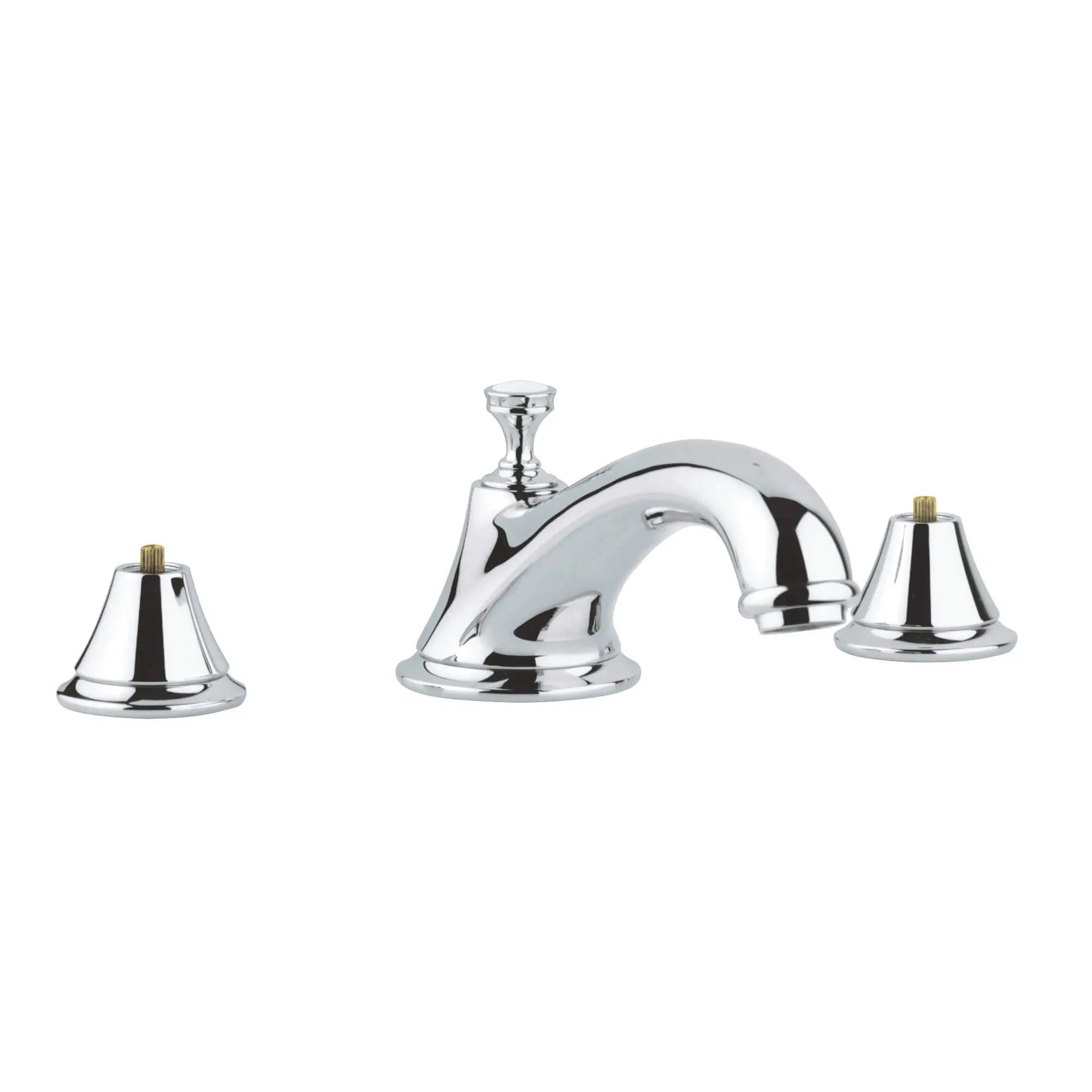 3-Hole 2-Handle Deck Mount Roman Tub Faucet — thumbnail 2
