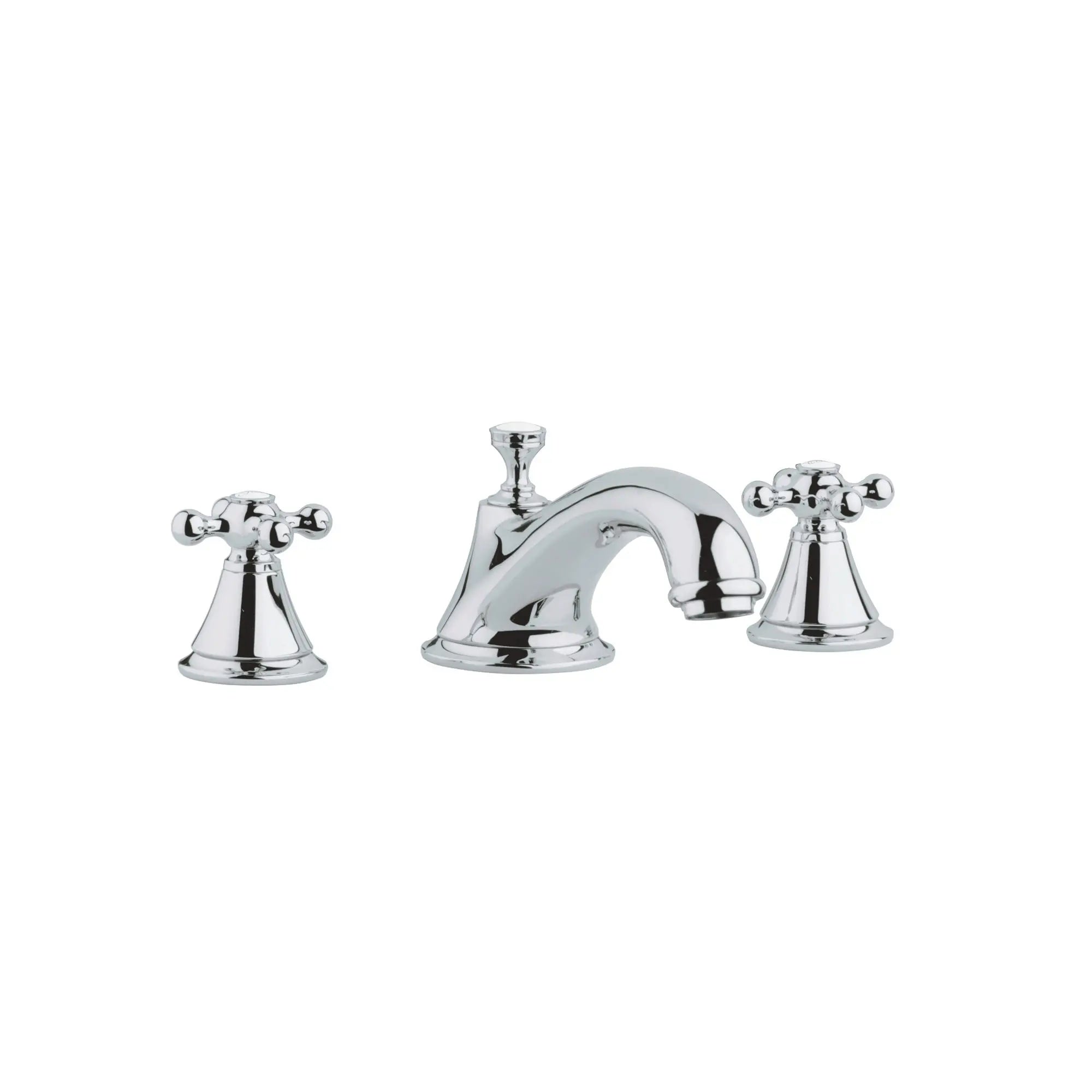 3-Hole 2-Handle Deck Mount Roman Tub Faucet — thumbnail 3