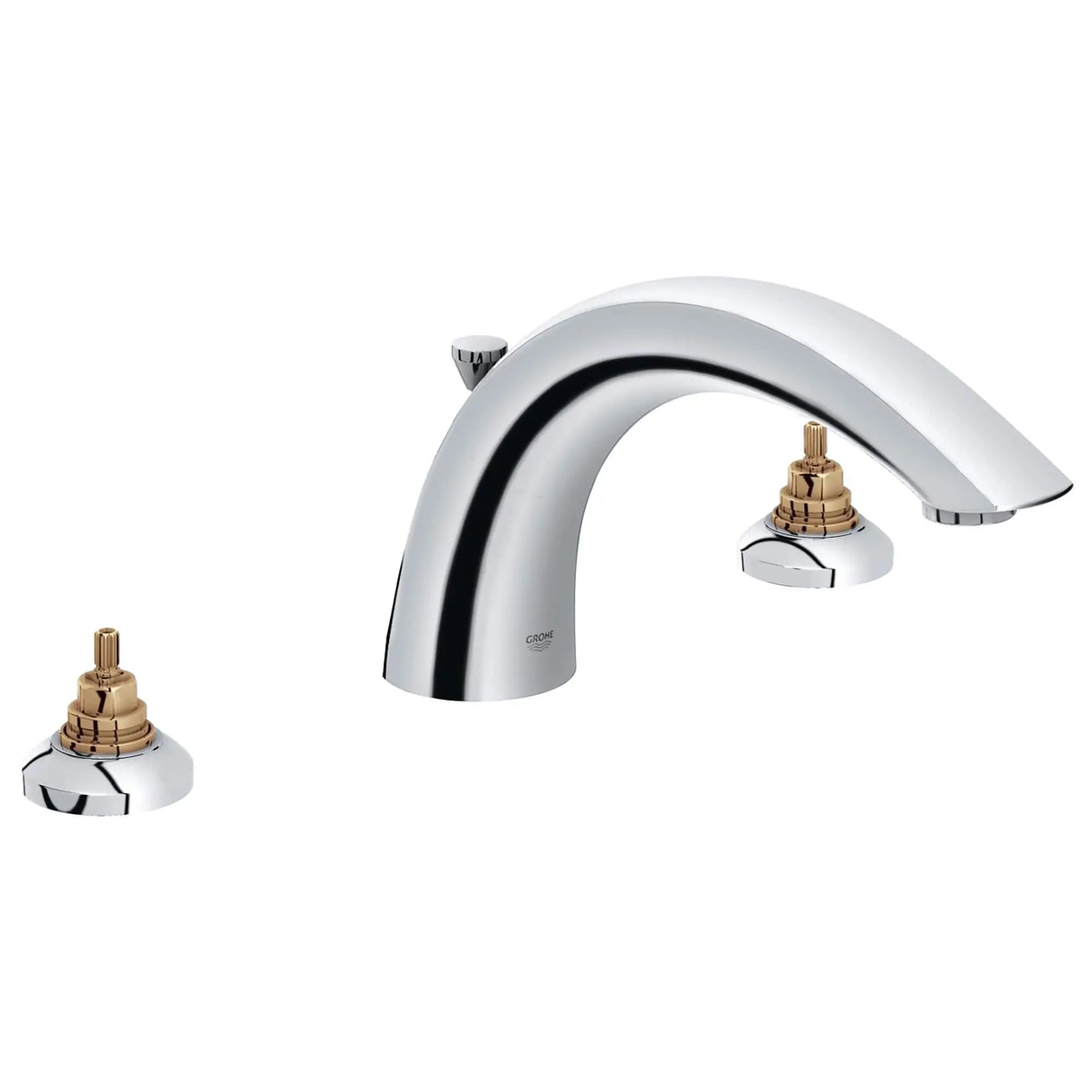 3-Hole 2-Handle Deck Mount Roman Tub Faucet — image 1
