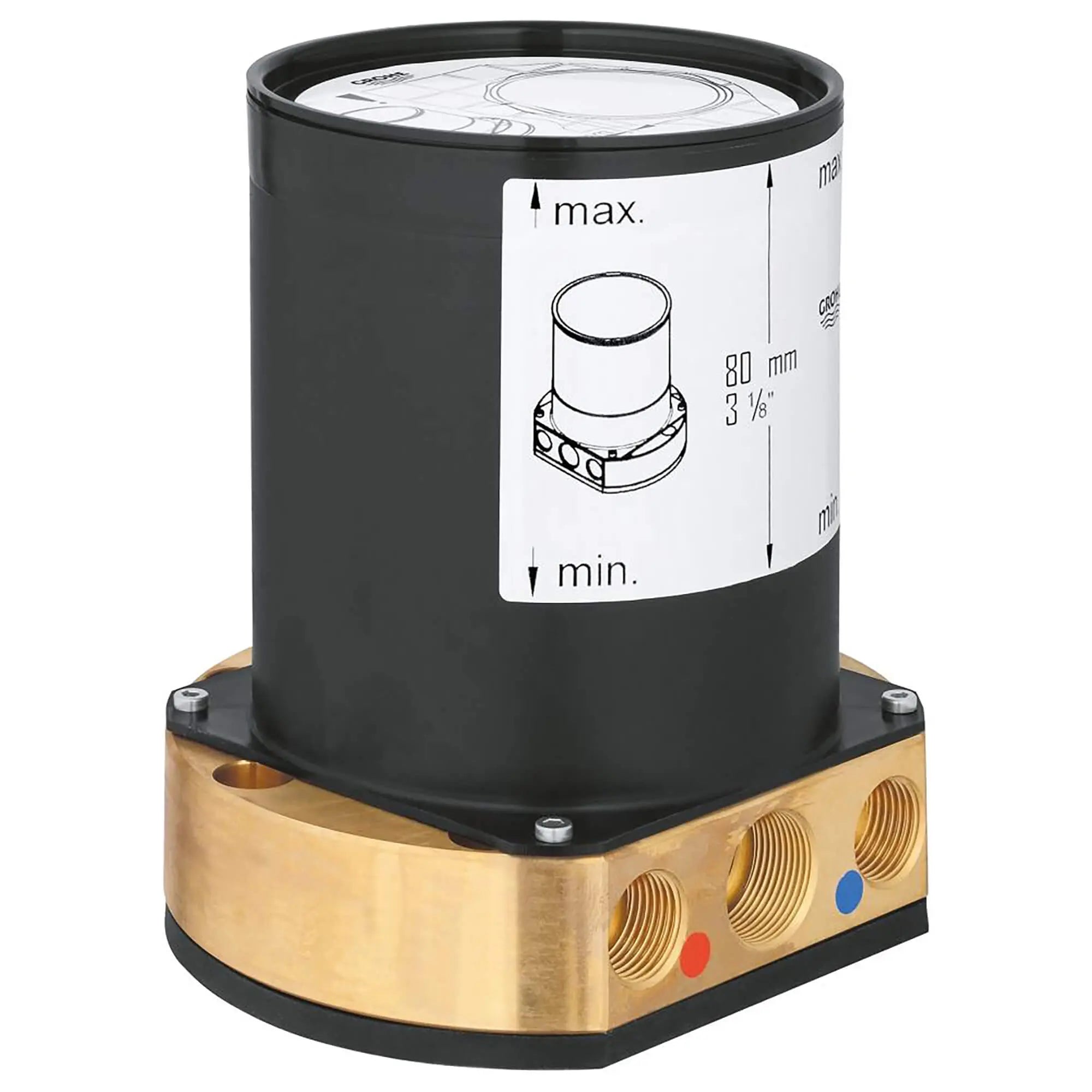 Floor Mounted Tub Faucet Rough-In Valve — image 1