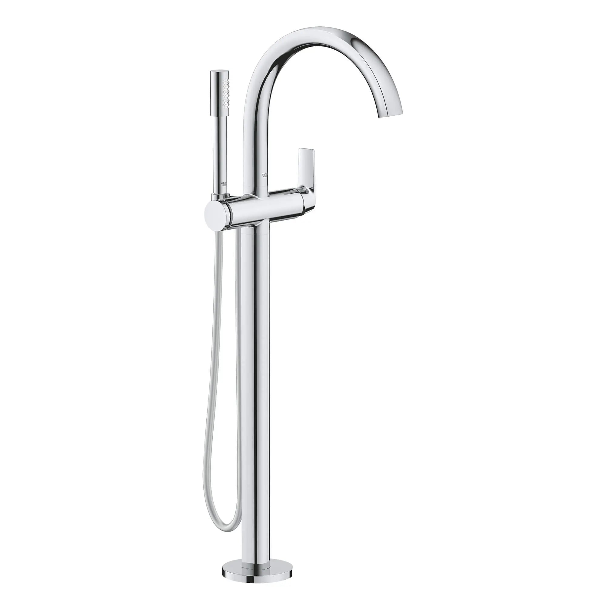 Single-Handle Freestanding Tub Faucet with 1.75 GPM (6.6 L/min) Hand Shower
