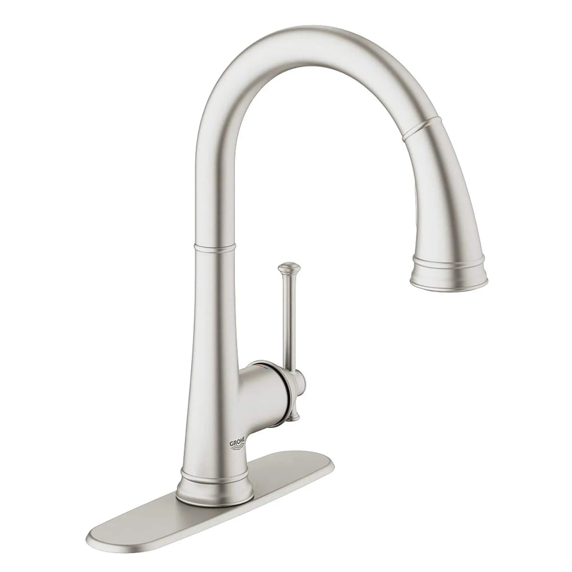 Single-Handle Pull Down Kitchen Faucet Dual Spray 1.75 GPM