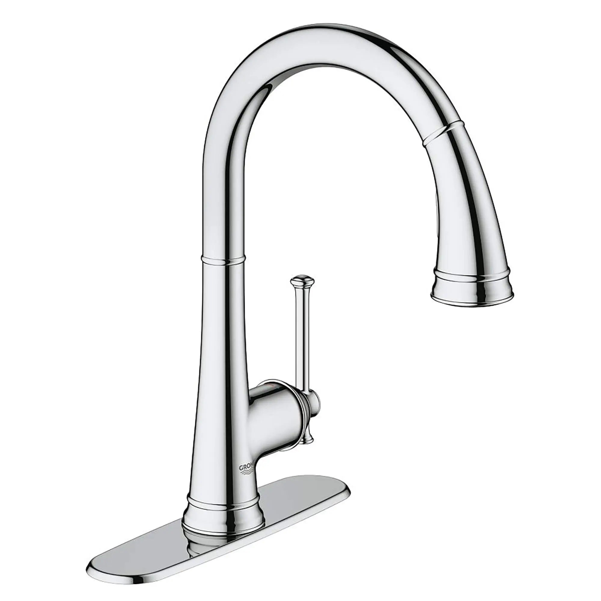 Single-Handle Pull Down Kitchen Faucet Dual Spray 1.75 GPM — thumbnail 3