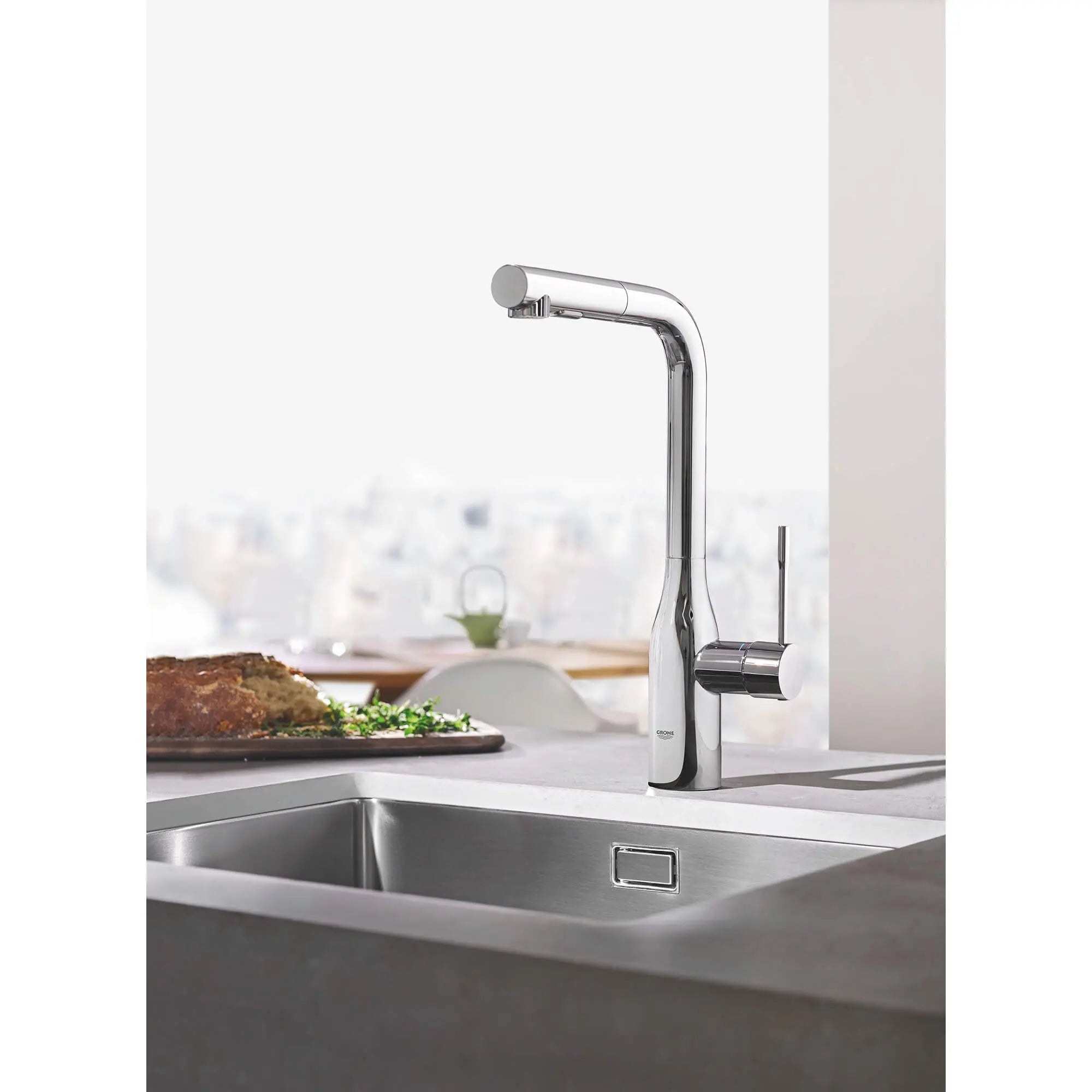 Essence Single-Handle Pull-Out Kitchen Faucet Dual Spray 1.75 GPM (6.6 L/min) — thumbnail 3