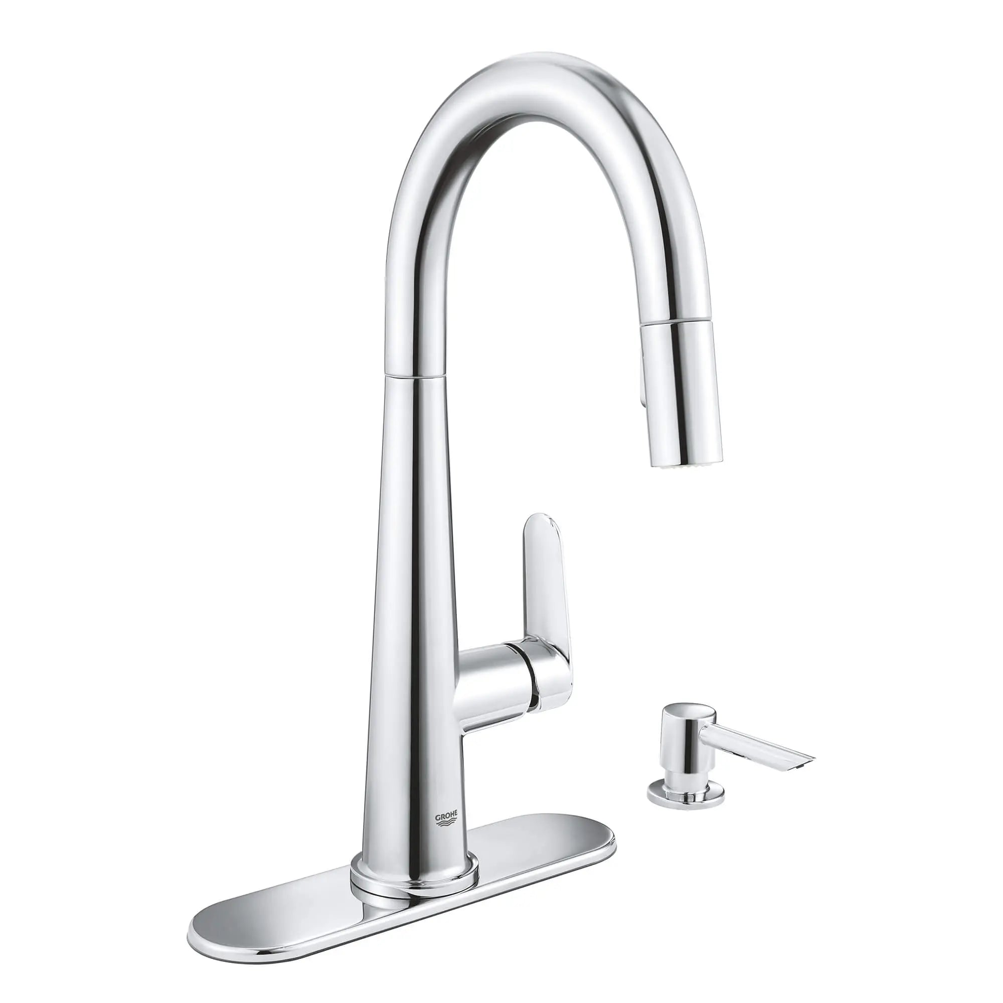 Veletto Single-handle Pull-down Kitchen Faucet — image 1