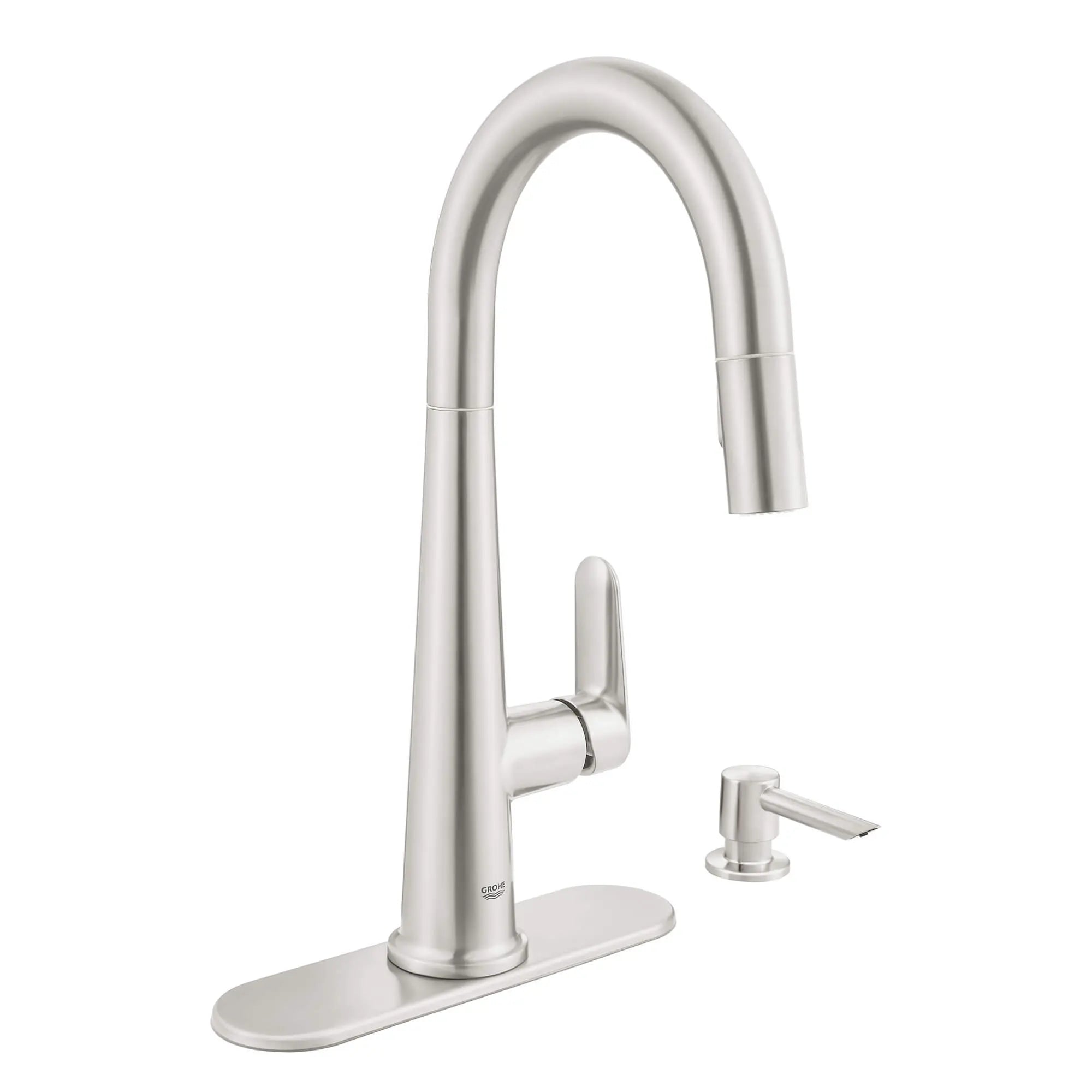 Veletto Single-handle Pull-down Kitchen Faucet — thumbnail 2