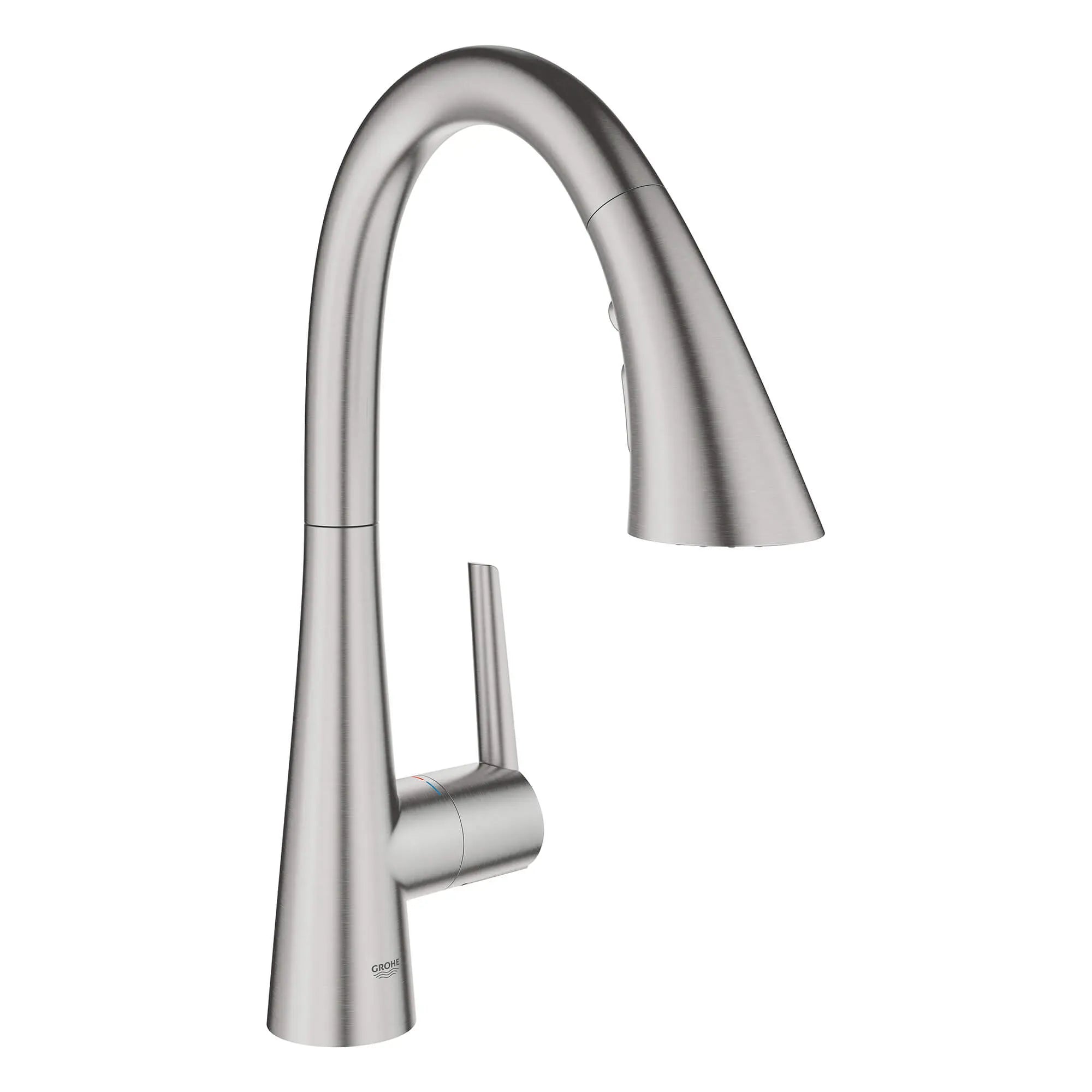 GROHE Zedra Single-Handle Pull Down Triple Spray Bar Faucet 1.75 GPM (6.6 L/min)
