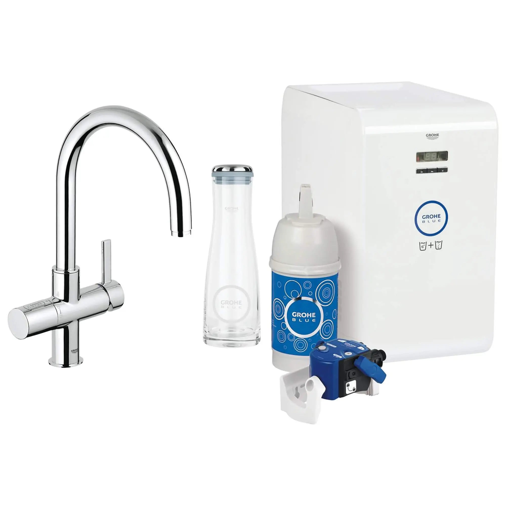 Single-Handle Kitchen Faucet 1.75 GPM with Chilled and Sparkling Water System Starter Kit — thumbnail 2