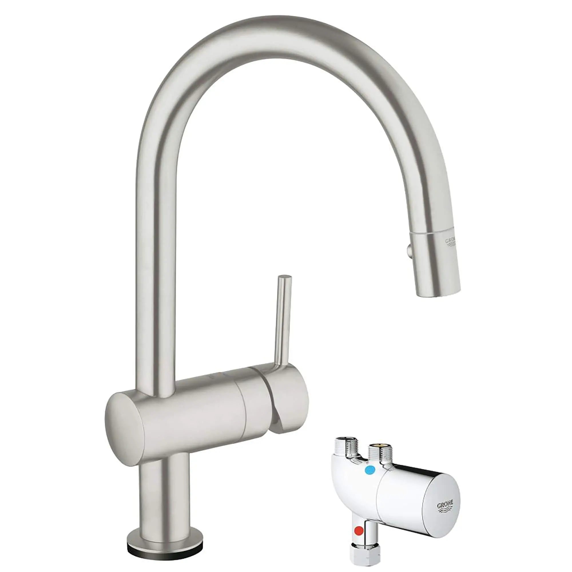 Single-Handle Pull Down Kitchen Faucet Dual Spray 1.75 GPM  with Touch Technology — thumbnail 2