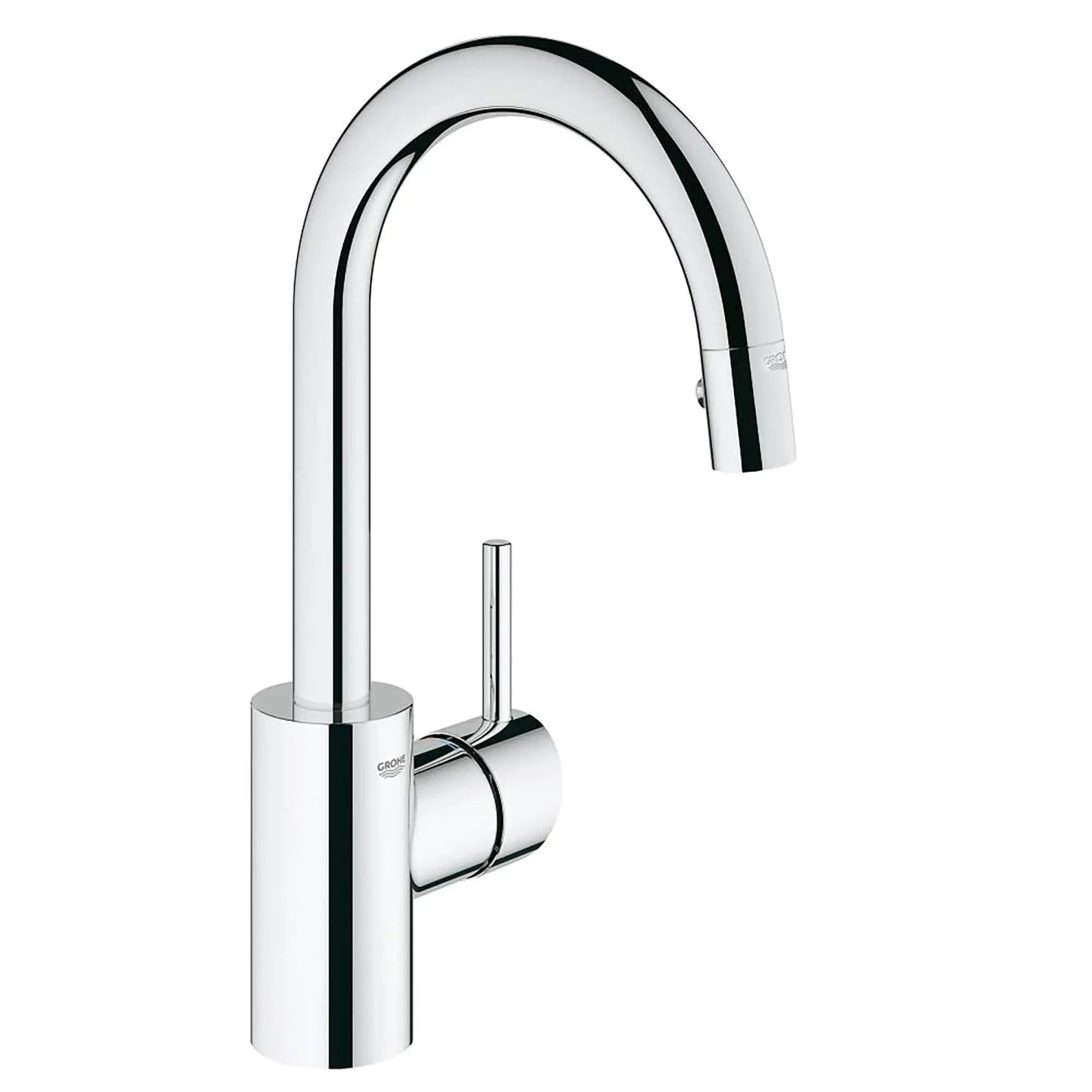 Single-Handle Pull Down Dual Spray Kitchen Faucet 1.75 GPM