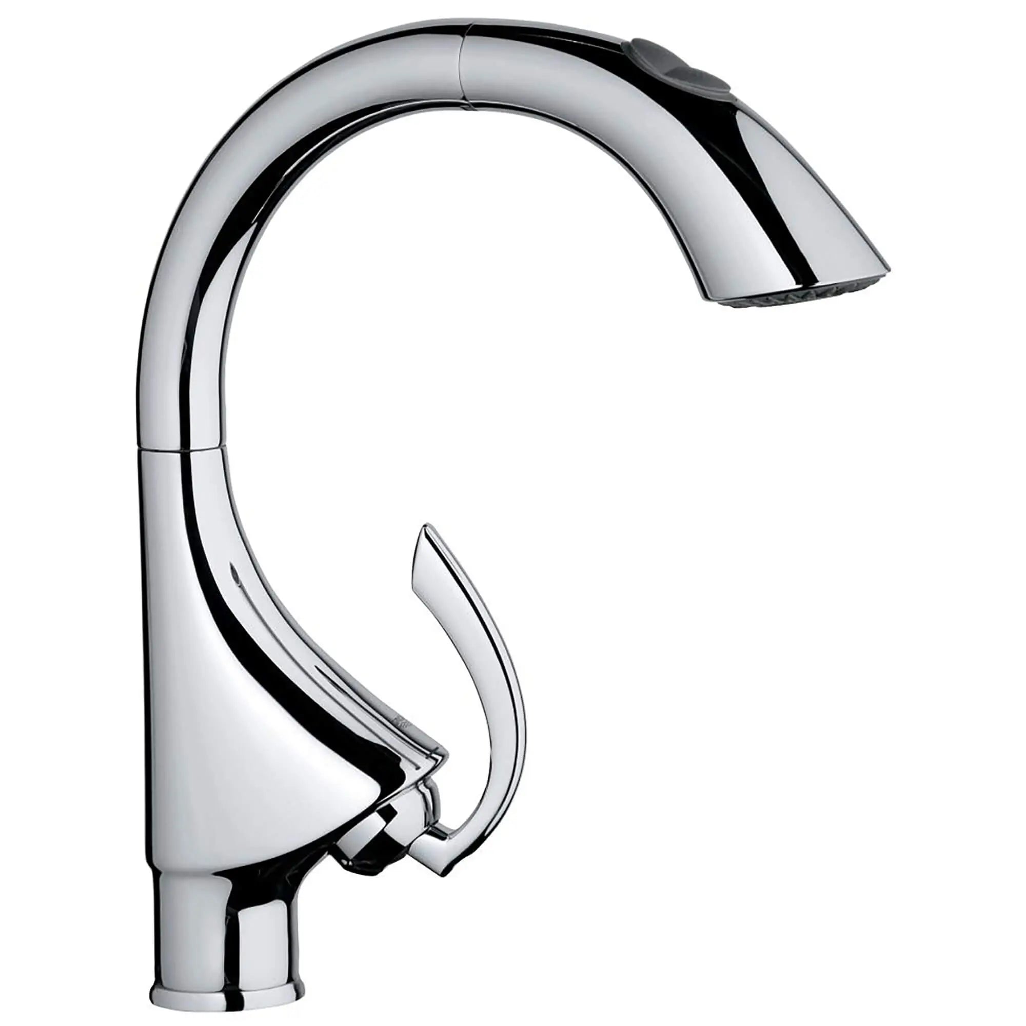 Single-Handle Pull Down Kitchen Faucet Dual Spray 1.5 GPM