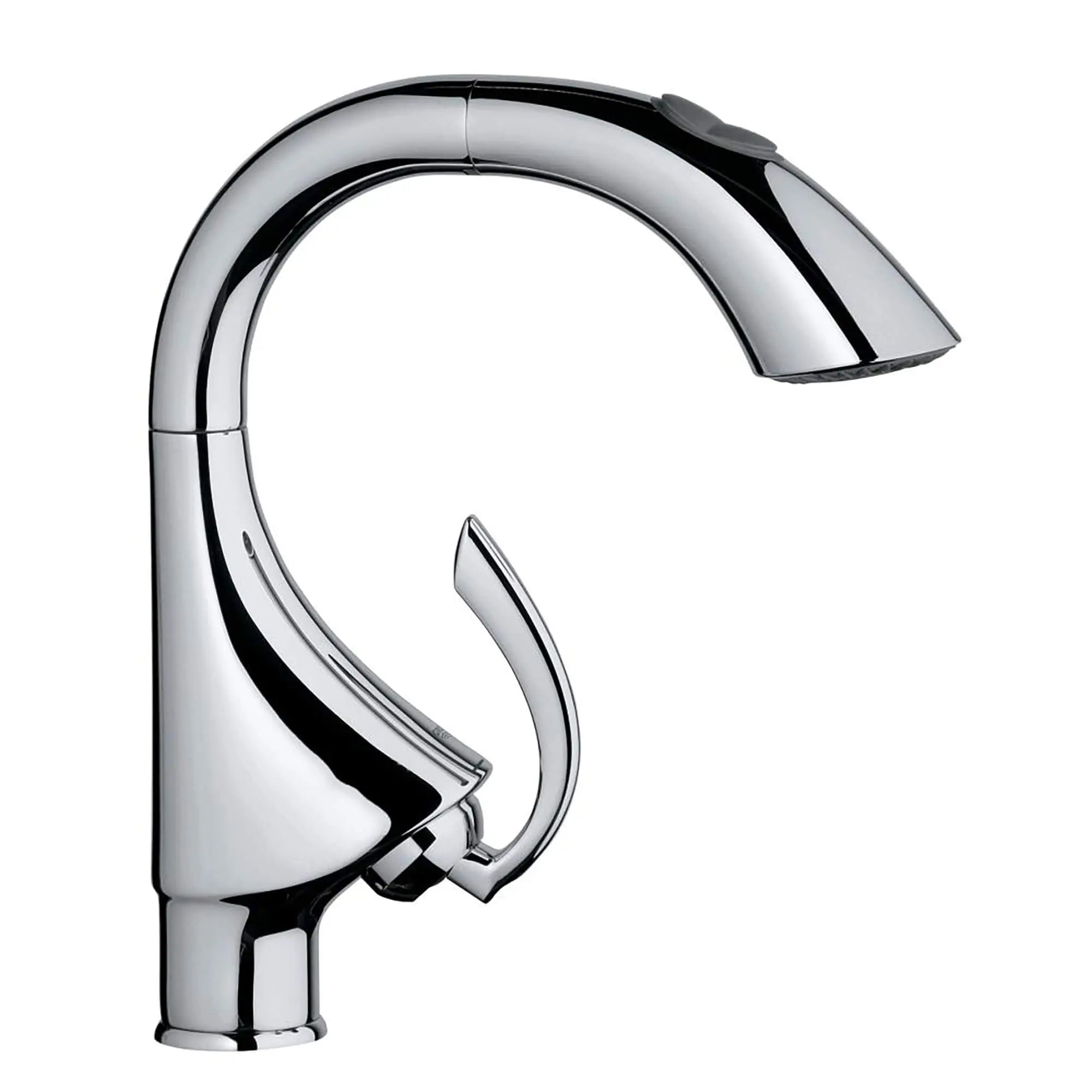 Single-Handle Pull Down Kitchen Faucet Dual Spray 1.75 GPM — thumbnail 2